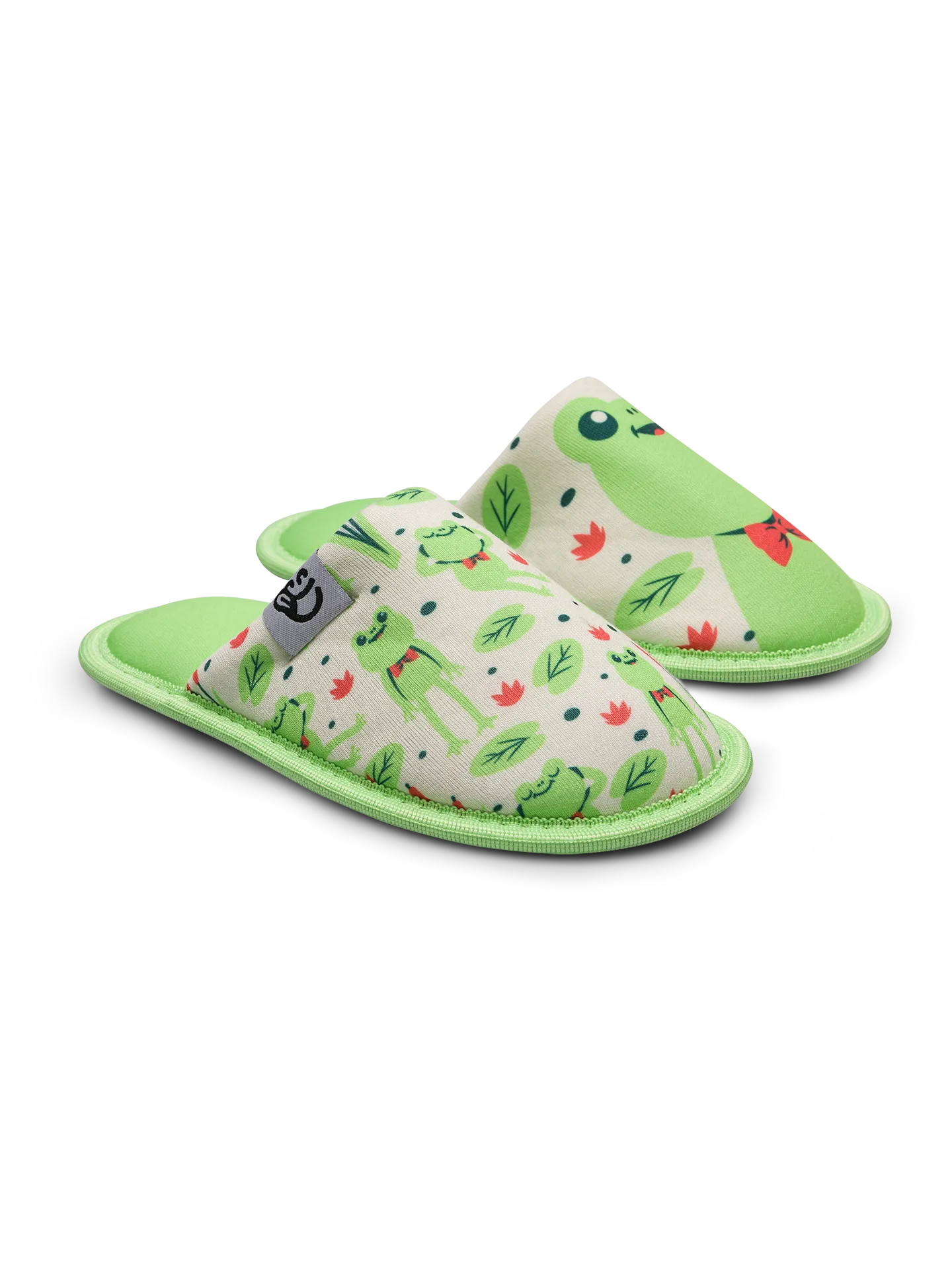 Vrolijke kinderslippers Kleine kikker - Image 2