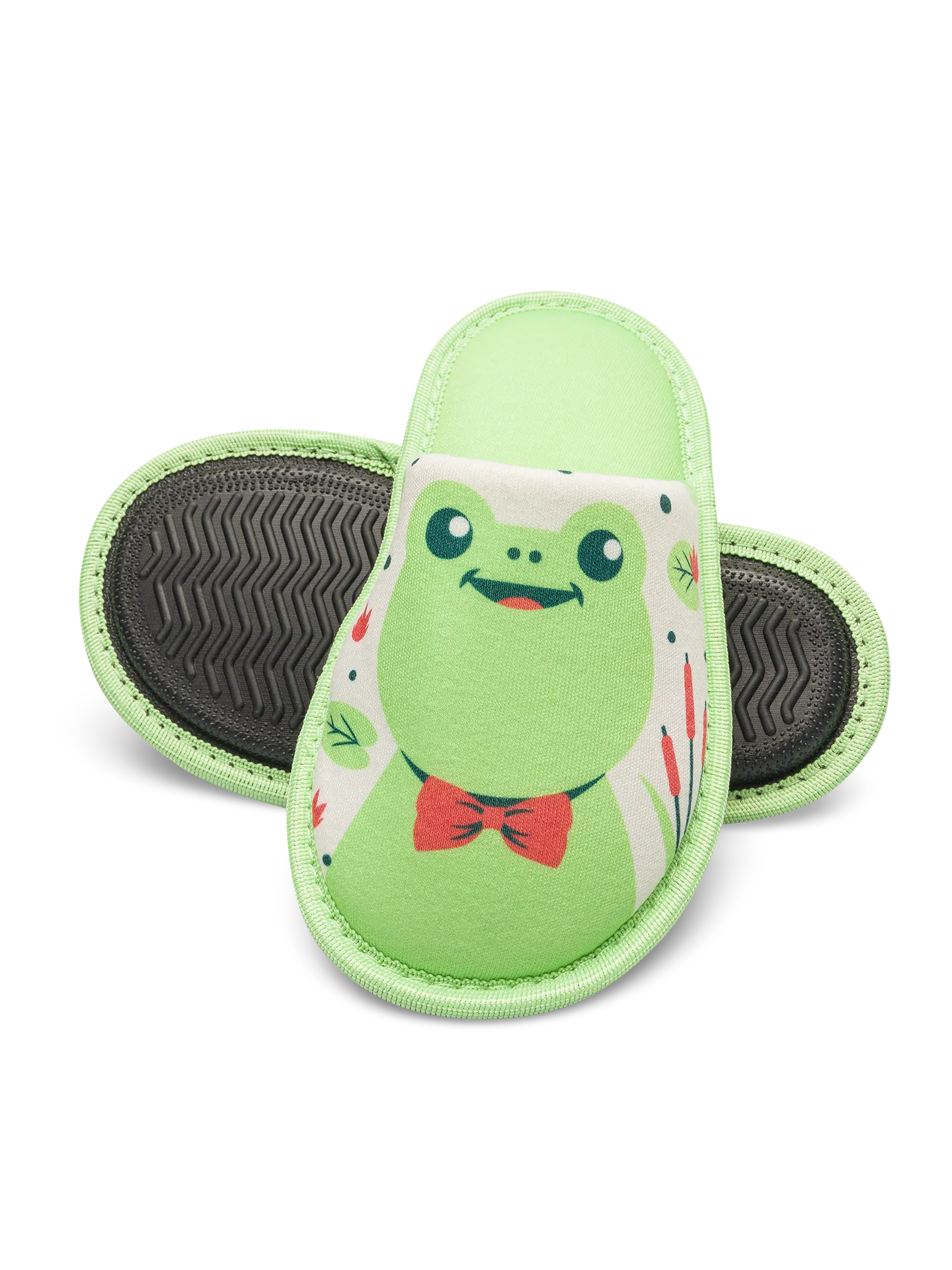 Vrolijke kinderslippers Kleine kikker - Image 3