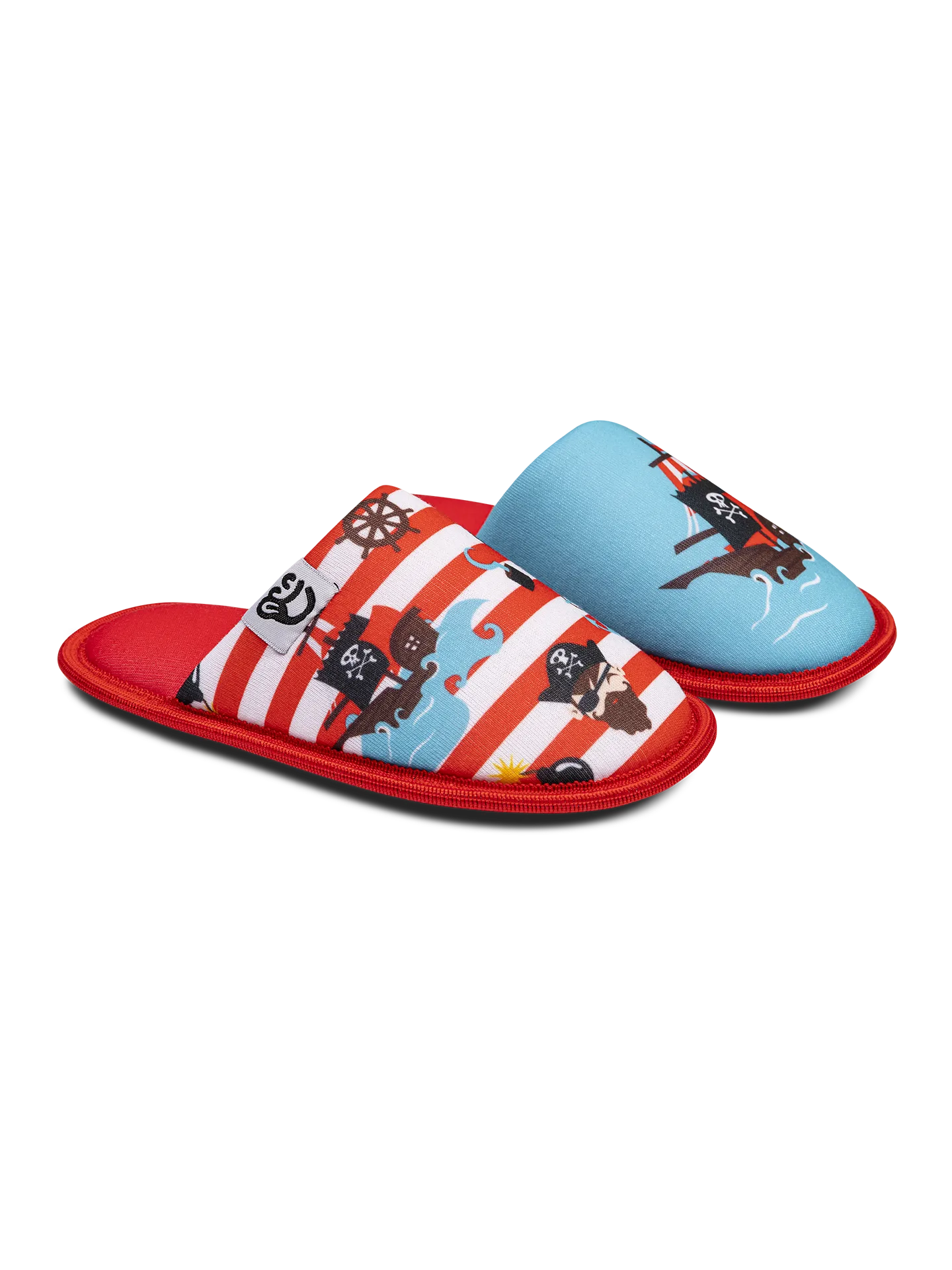 Vrolijke kinderslippers Piraten - Image 2