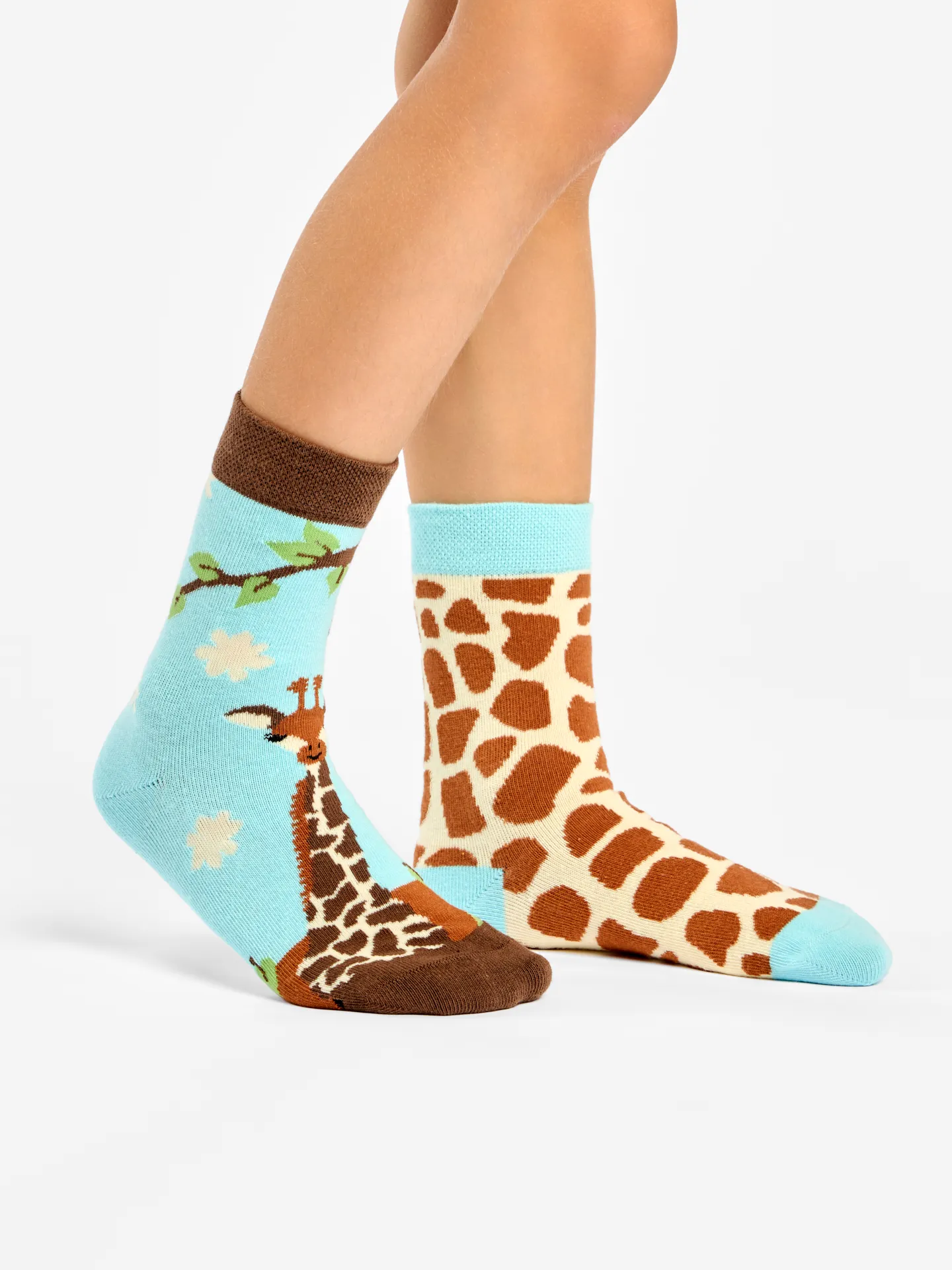 Vrolijke kindersokken Schattige giraffe - Image 3