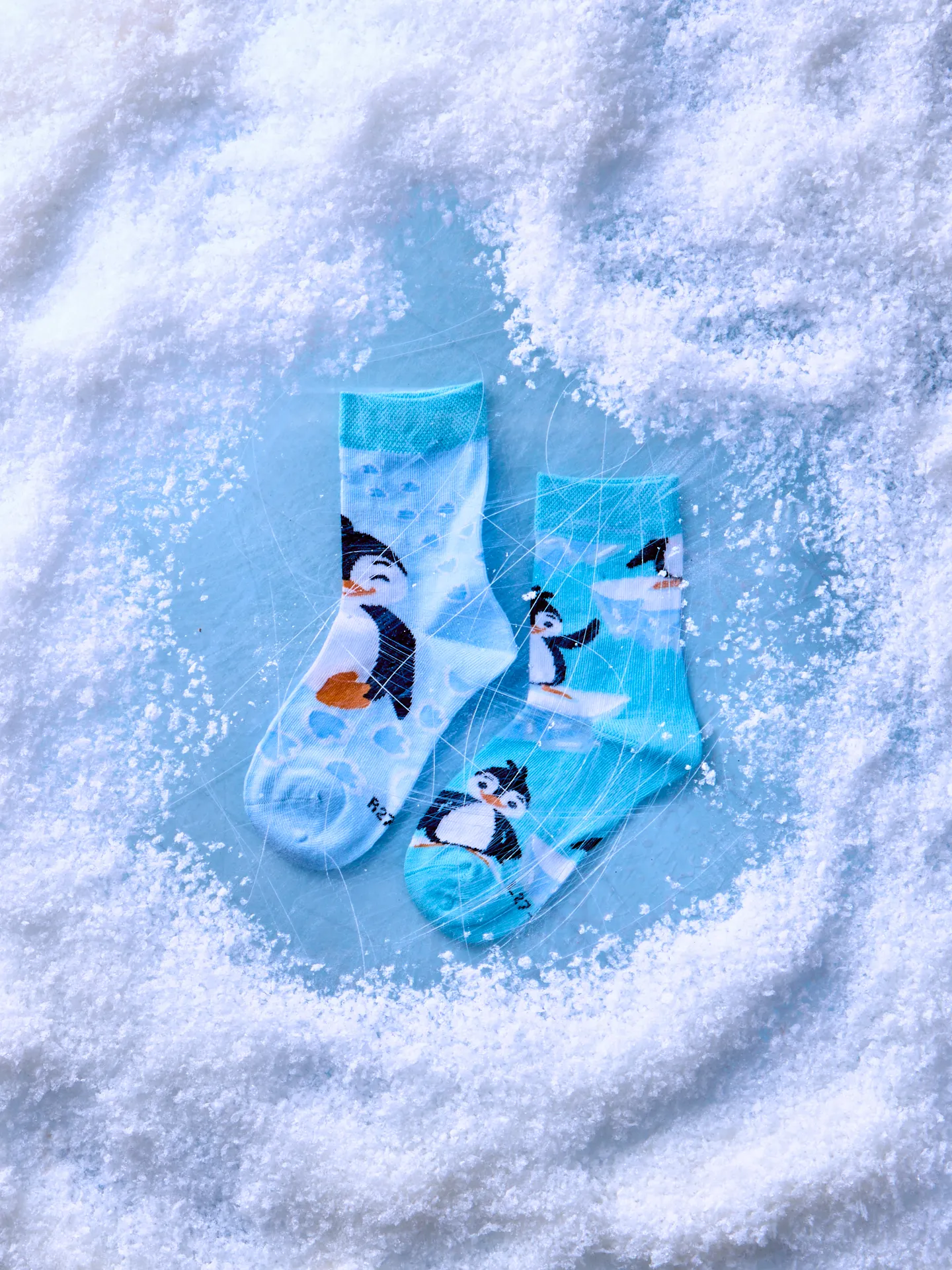 Vrolijke kindersokken Vrolijke pinguïn - Image 5