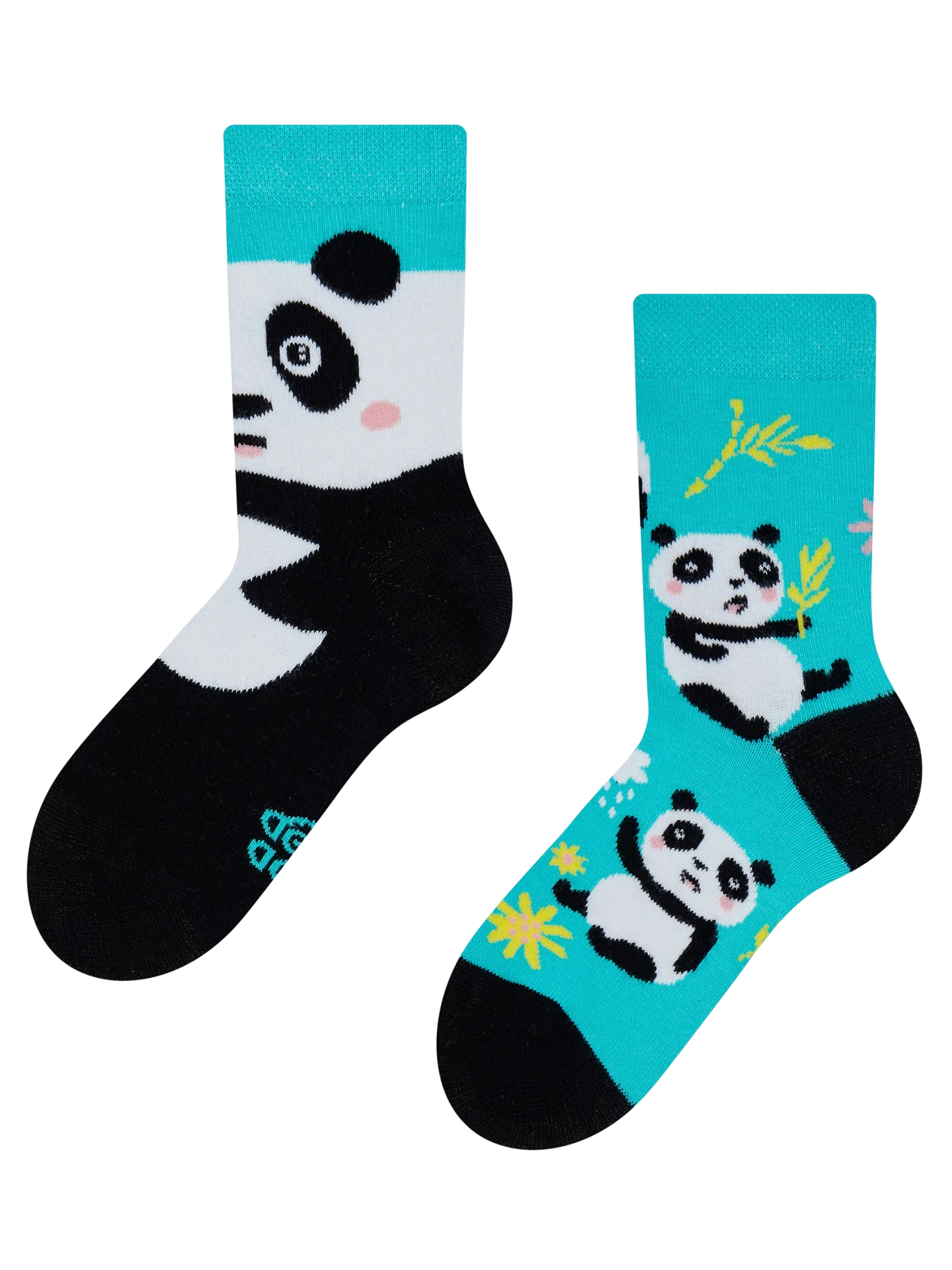 Vrolijke kindersokken Panda