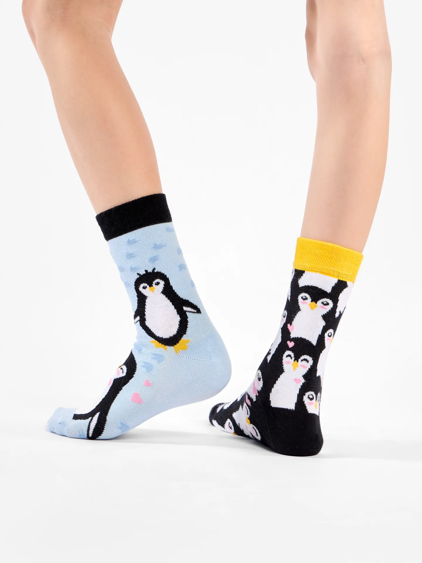 Vrolijke kindersokken Winterpinguïn - Image 3