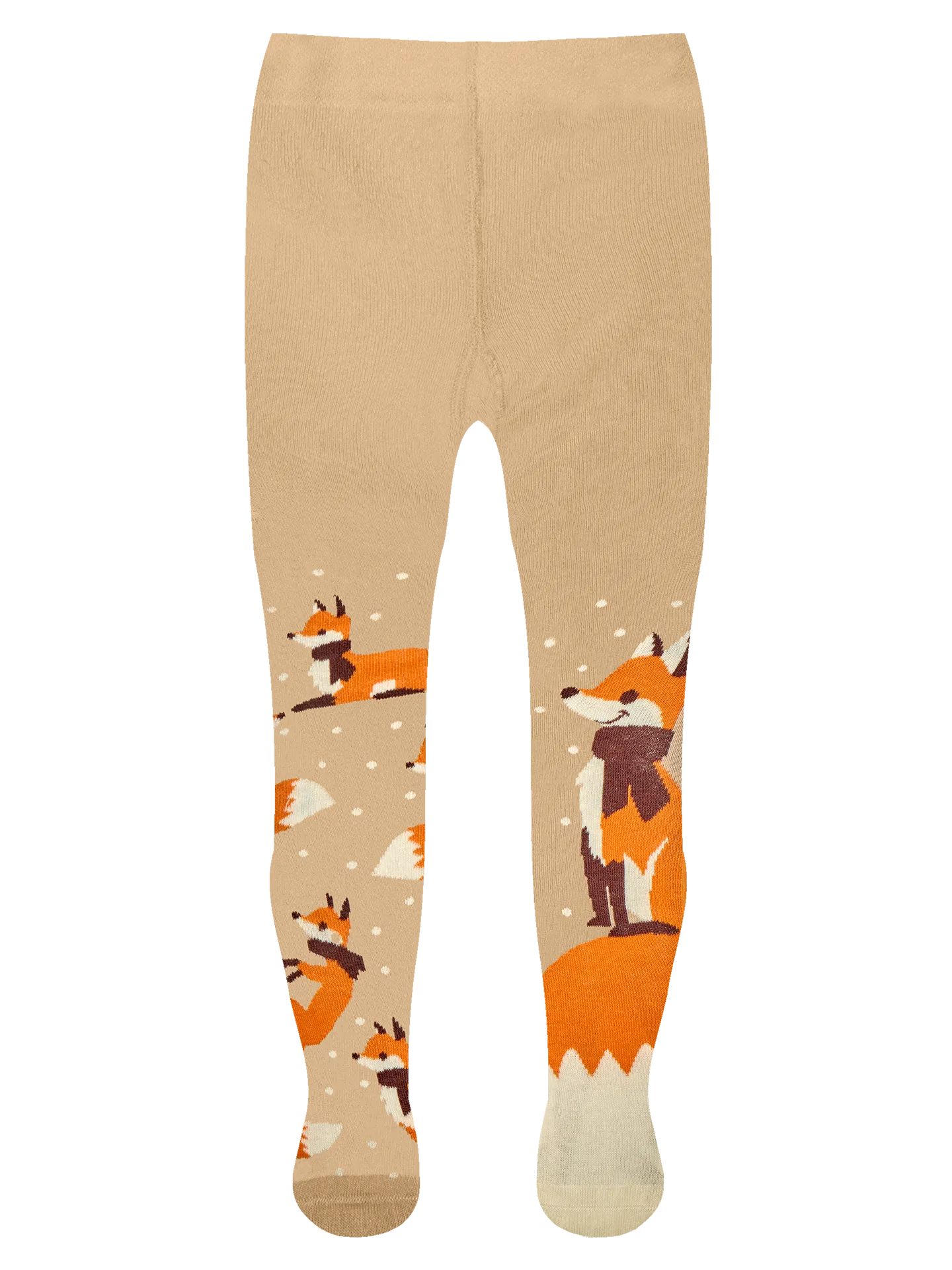 Vrolijke kindermaillot Vos met sjaal