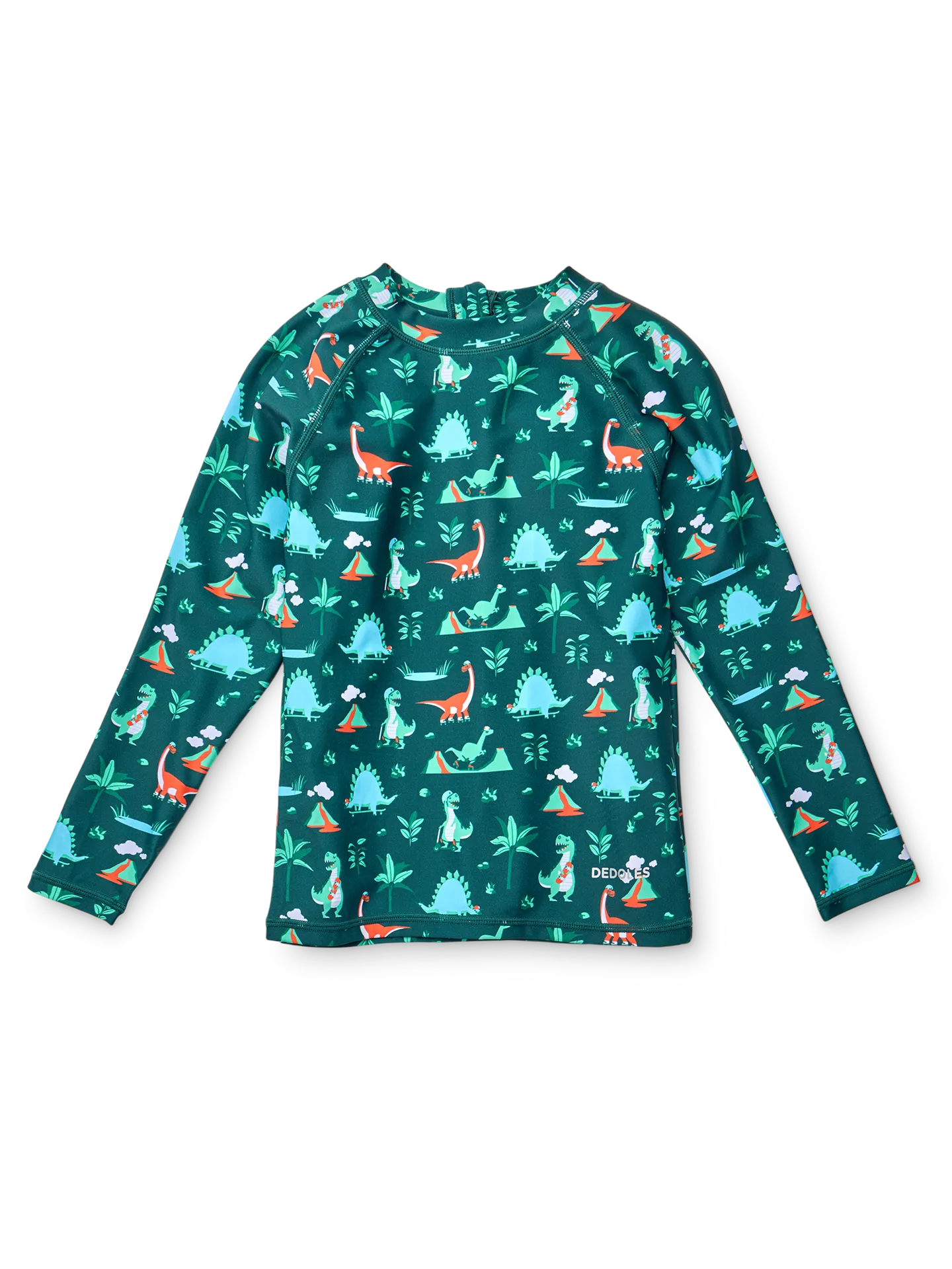 UV-beschermend zwemshirt voor kinderen Dino-skatepark