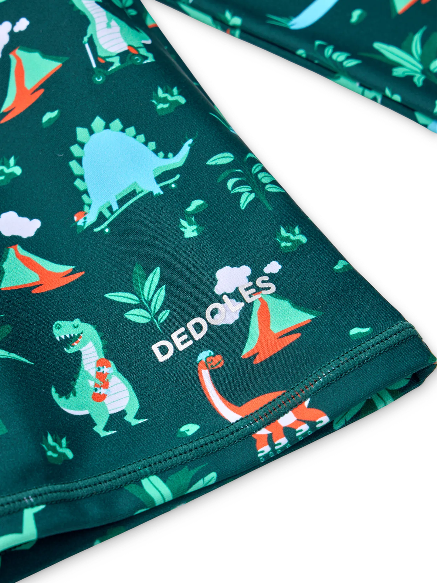 UV-beschermend zwemshirt voor kinderen Dino-skatepark - Image 3