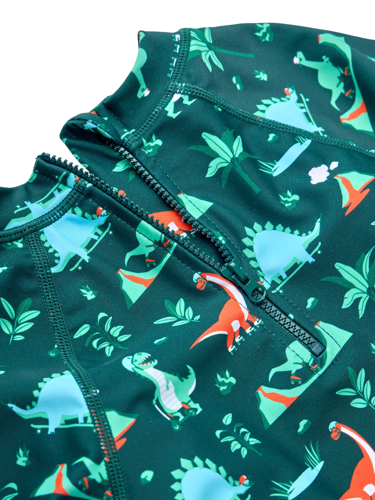 UV-beschermend zwemshirt voor kinderen Dino-skatepark - Image 5