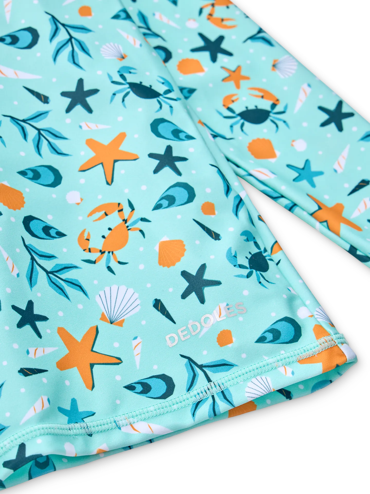 UV-beschermend zwemshirt voor kinderen Schelpen - Image 4