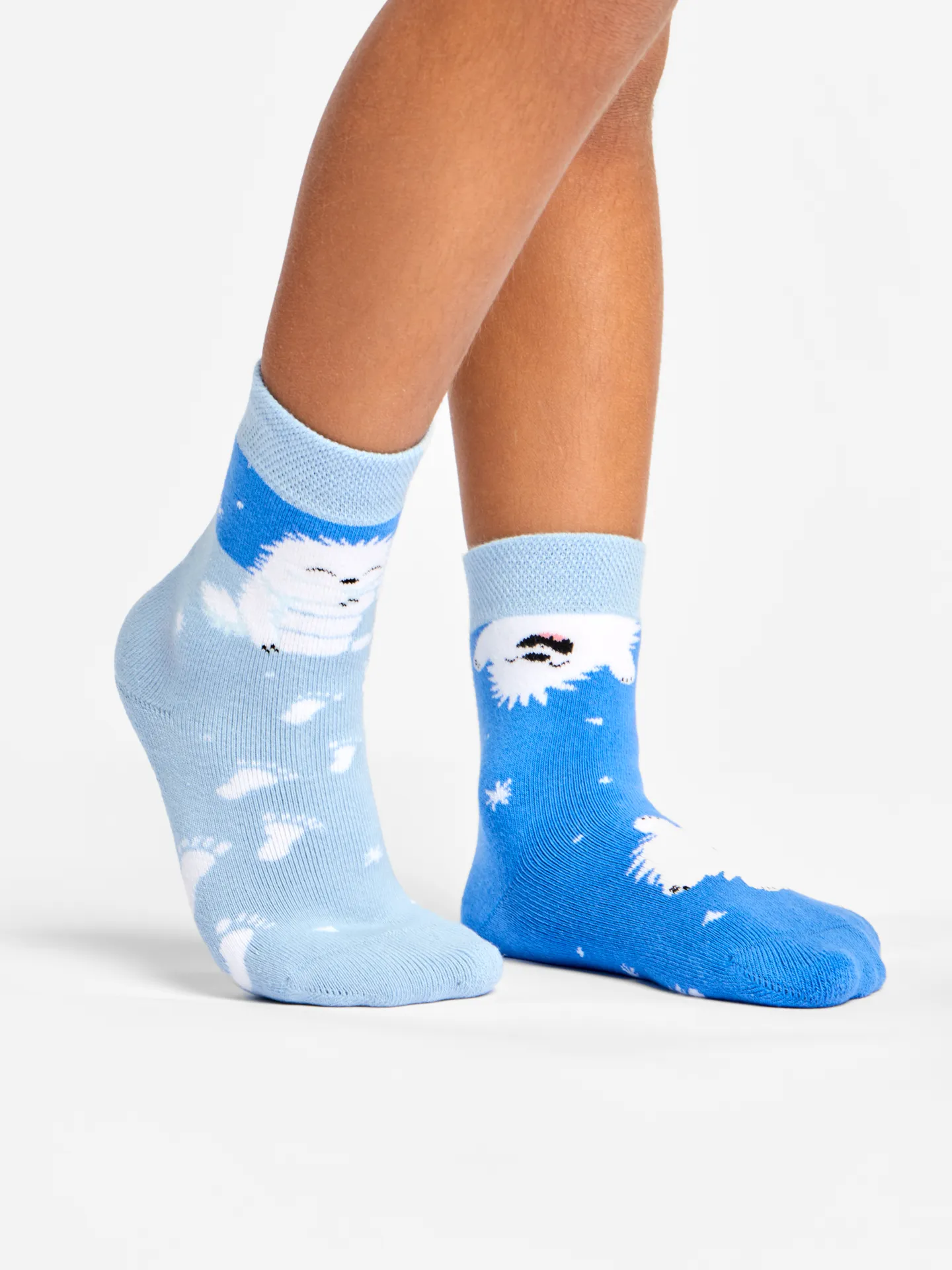 Vrolijke warme kindersokken Kleine Yeti - Image 2