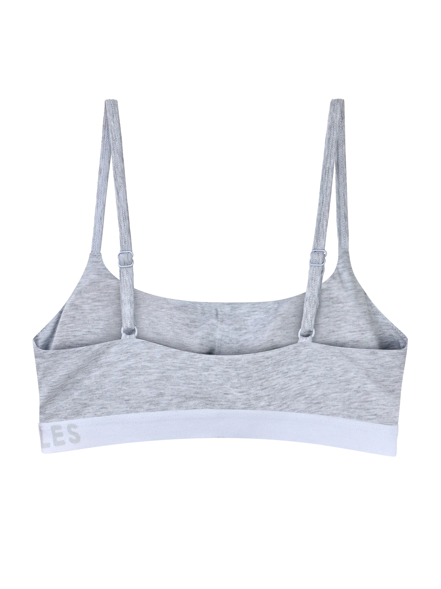 Lichtgrijs gemengde modal damesbralette - Image 5