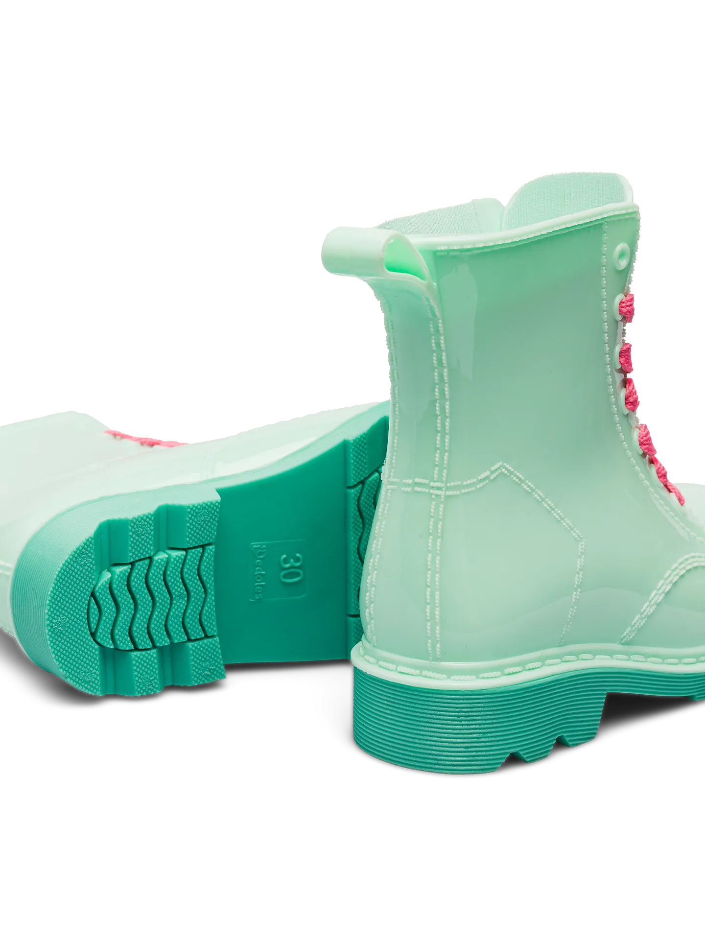 Regenlaarzen voor kinderen Licht mint - Image 3