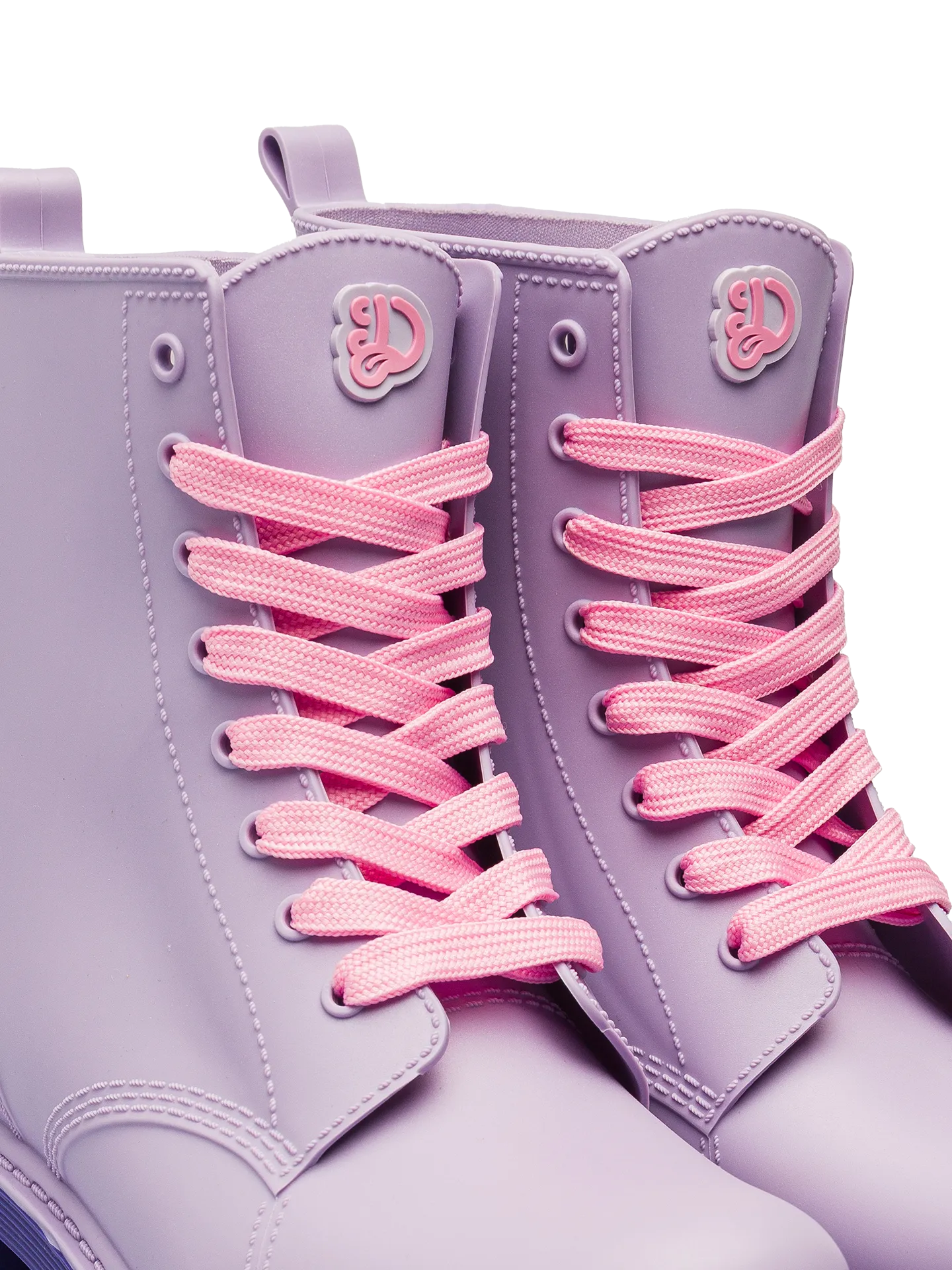 Regenlaarzen voor dames Licht paars - Image 4