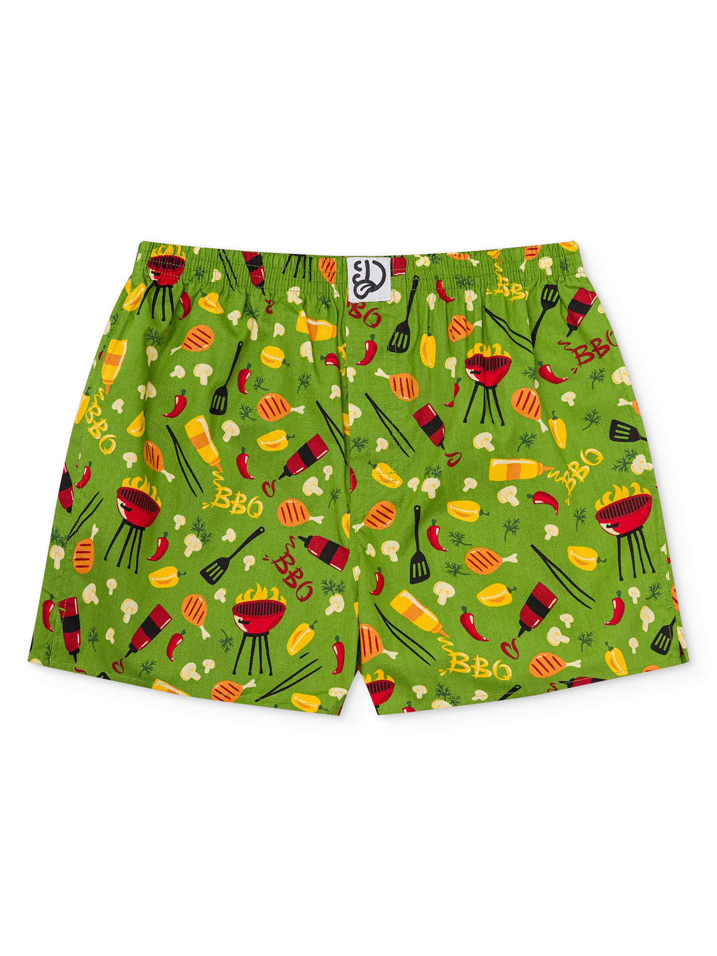 Vrolijk boxershort voor heren Barbecue seizoen