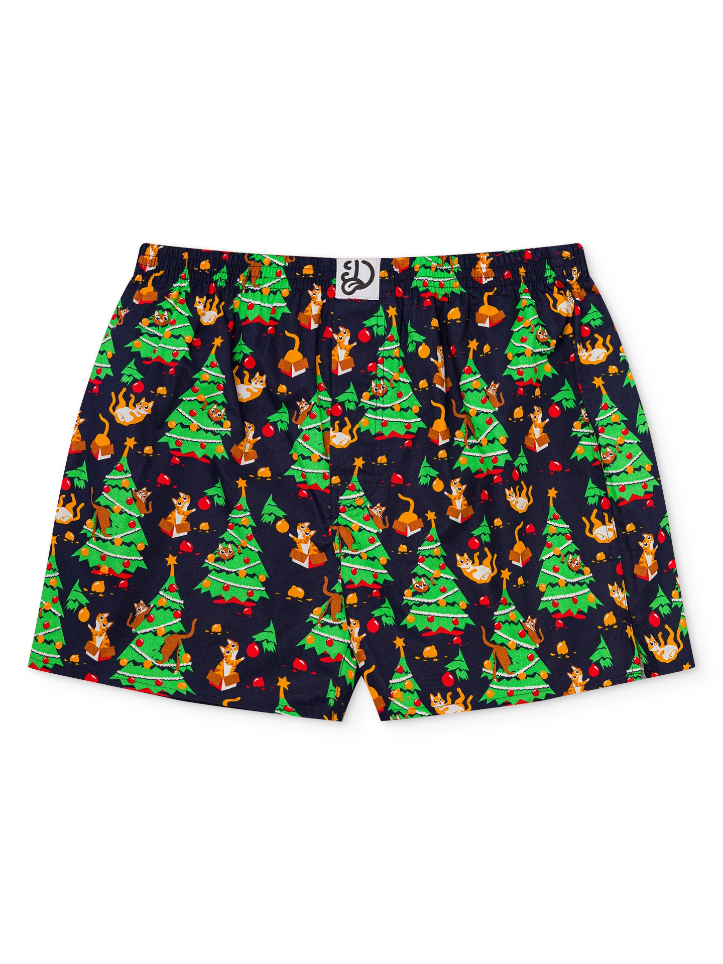 Vrolijk boxershort voor heren Katten feestje