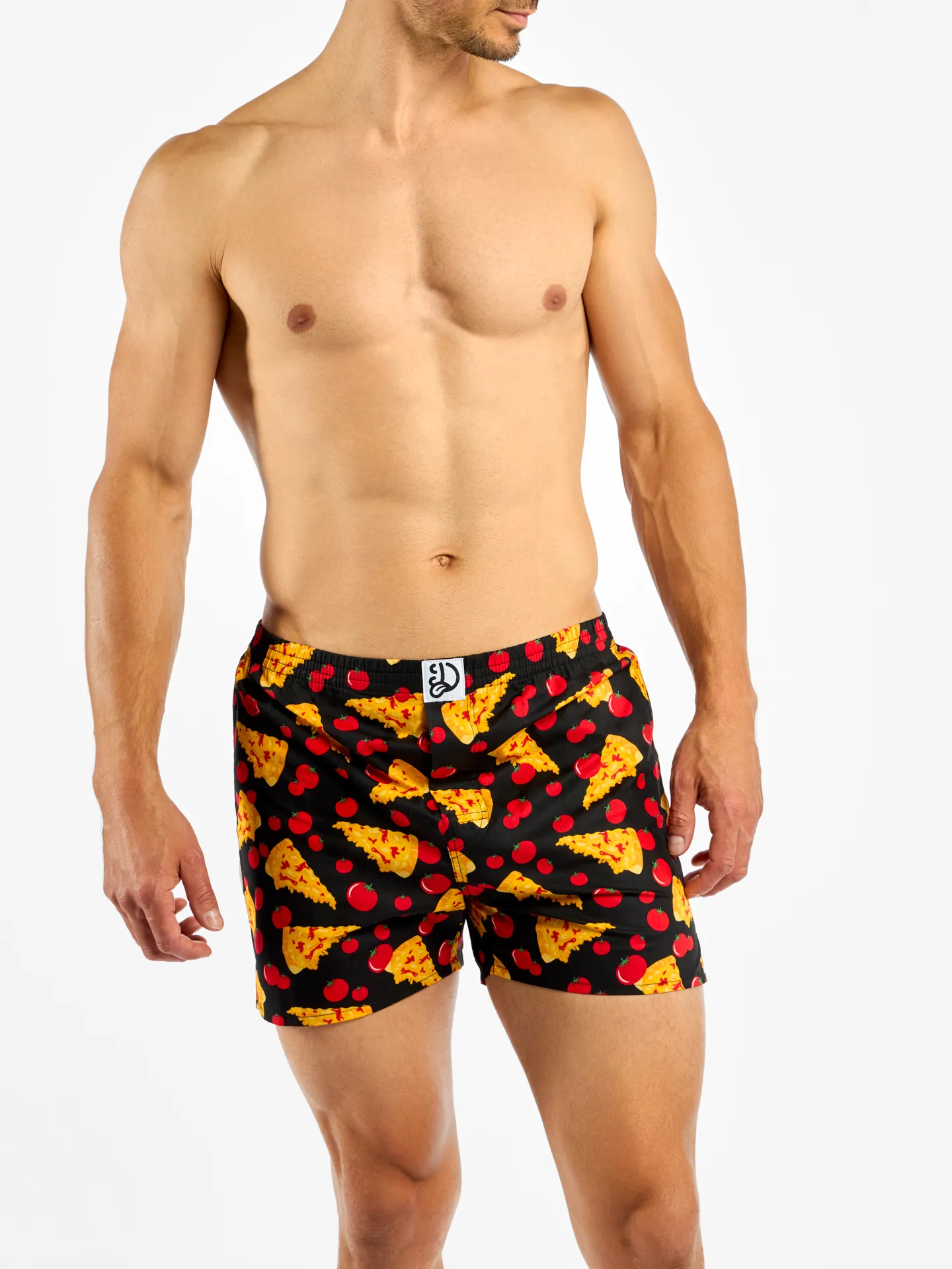 Vrolijk boxershort voor heren Kaaspizza - Image 4