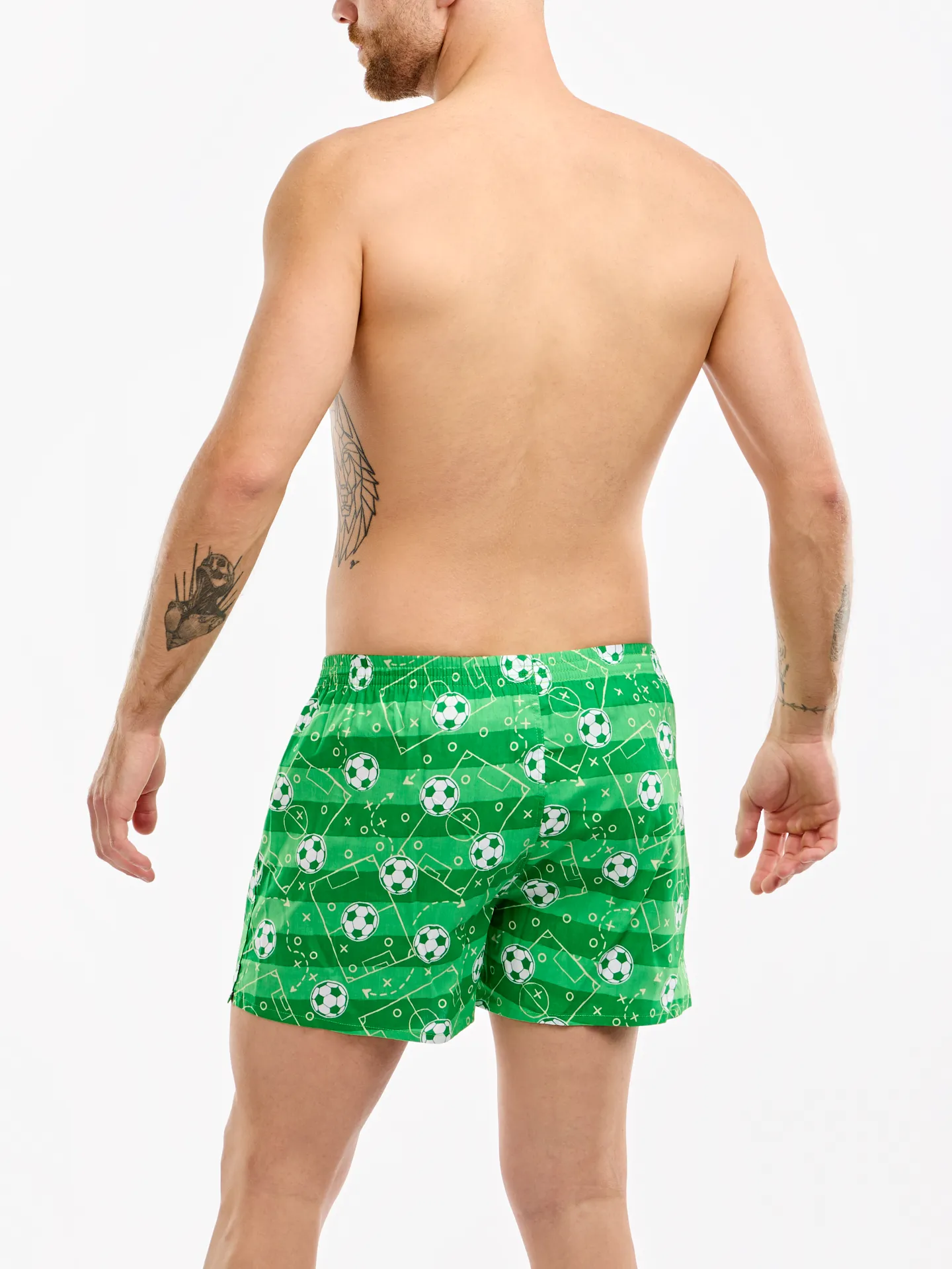 Herenboxershorts Voetbalveld - Image 4
