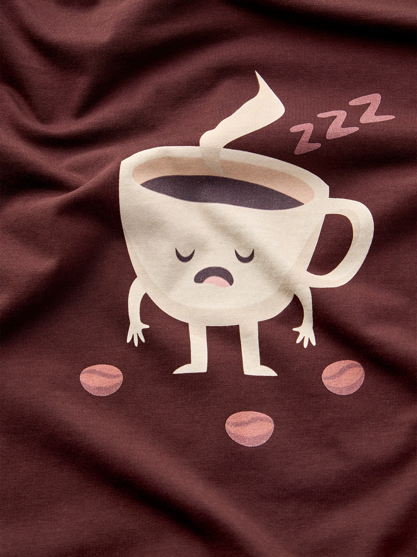 Vrolijke herenpyjama Slaperige koffie - Image 2