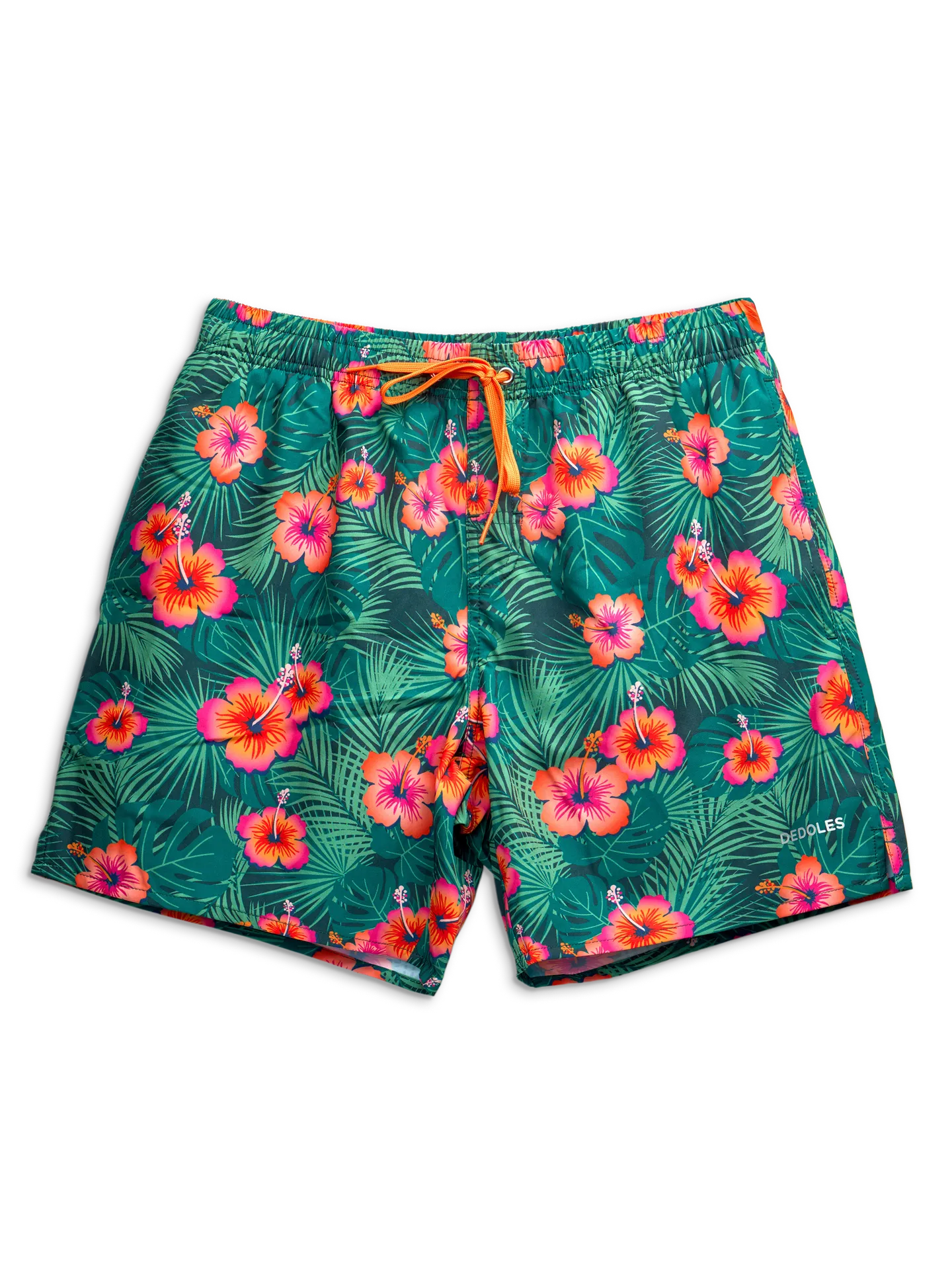 Vrolijk zwemshort voor heren Hibiscus