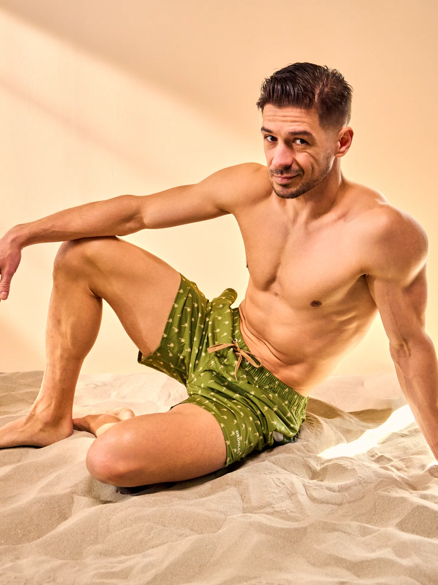 Vrolijk zwemshort voor heren Palmen - Image 4