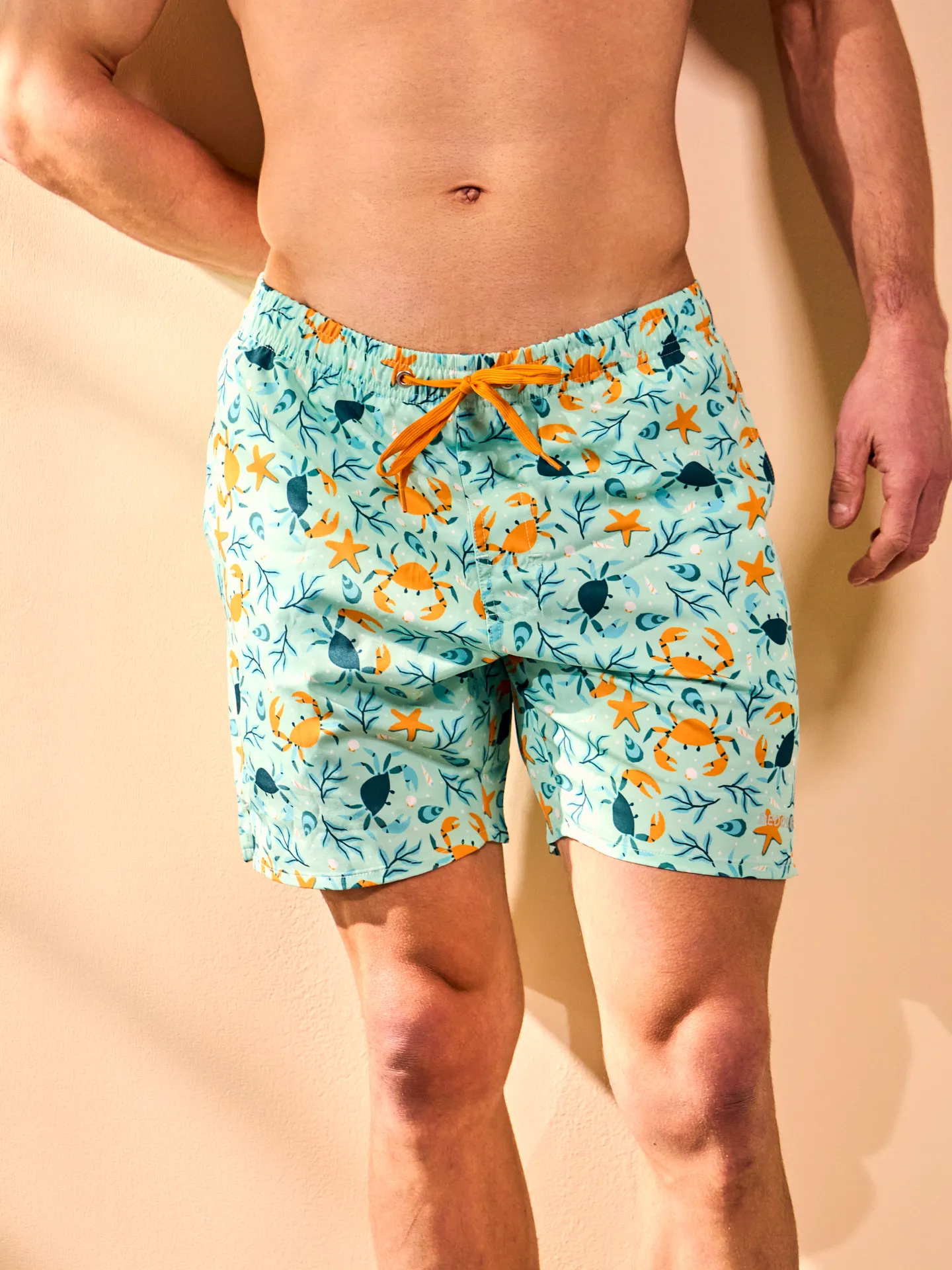 Vrolijk zwemshort voor heren Zeekrab - Image 3