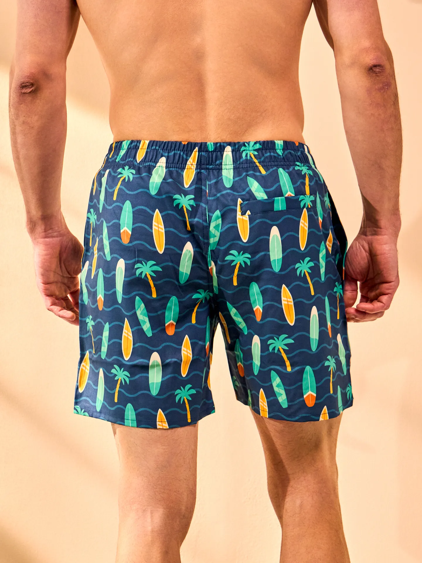 Vrolijk zwemshort voor heren Surfer - Image 4