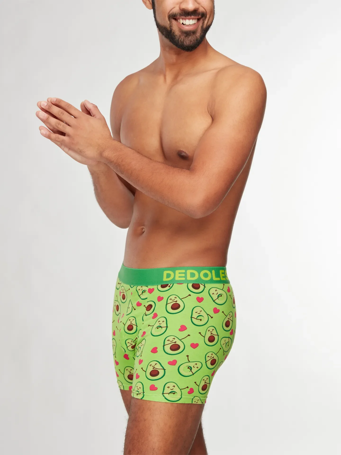 Vrolijke herentrunks Avocado-liefde - Image 3