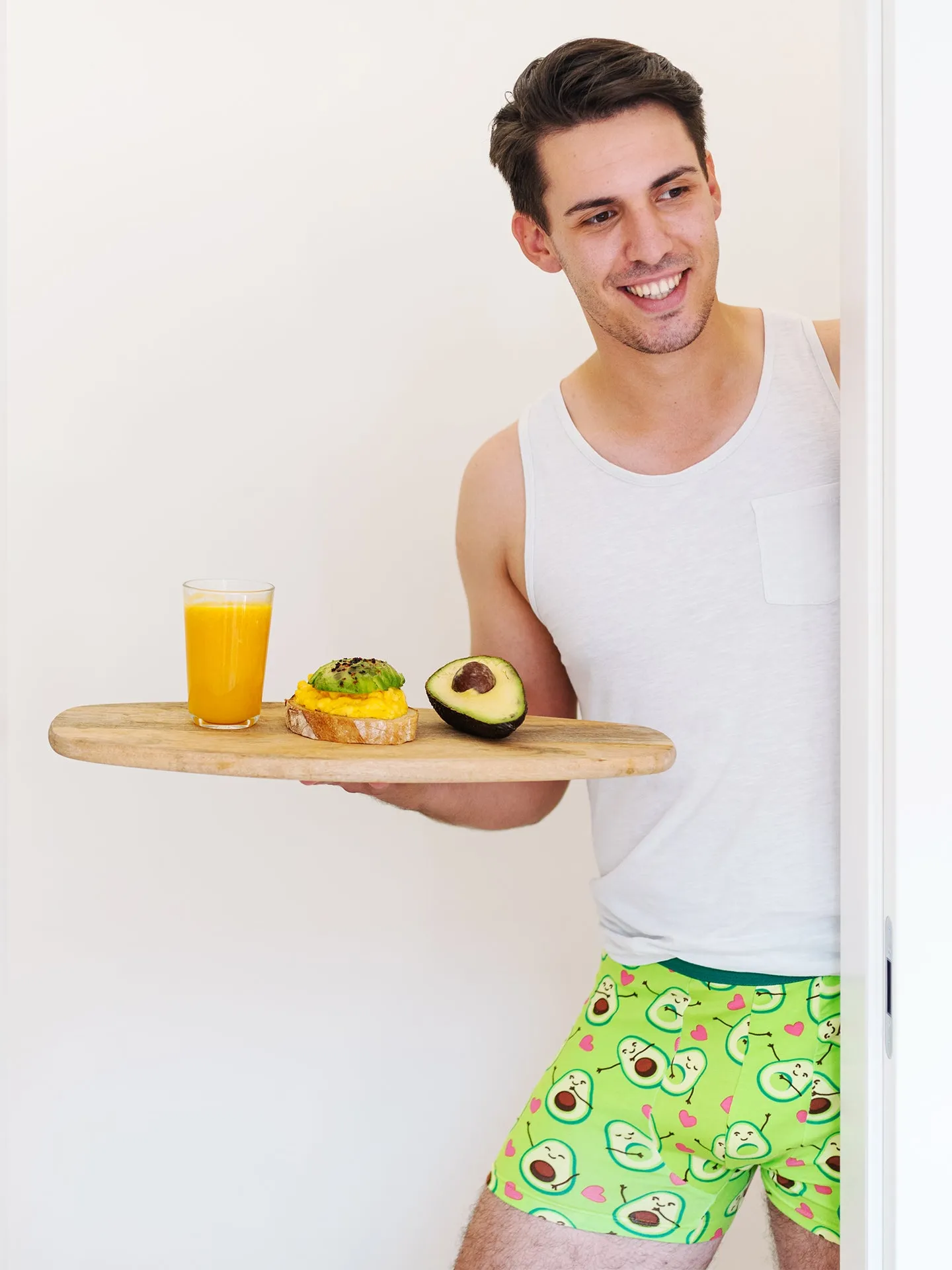 Vrolijke herentrunks Avocado-liefde - Image 5