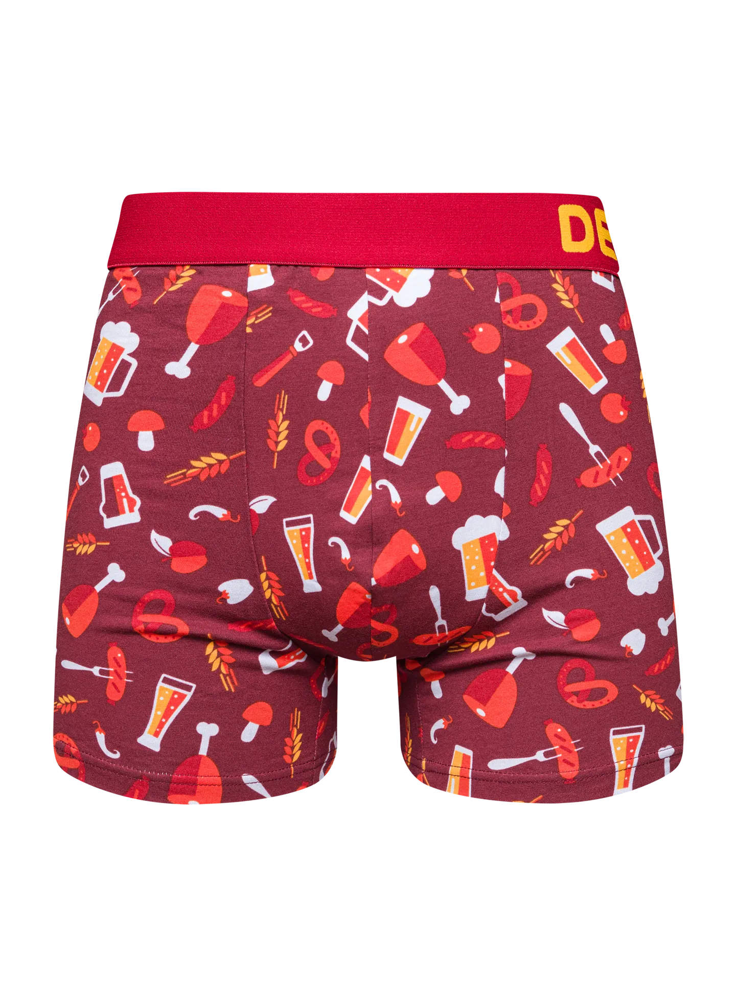 Vrolijke herentrunks Bier en barbecue