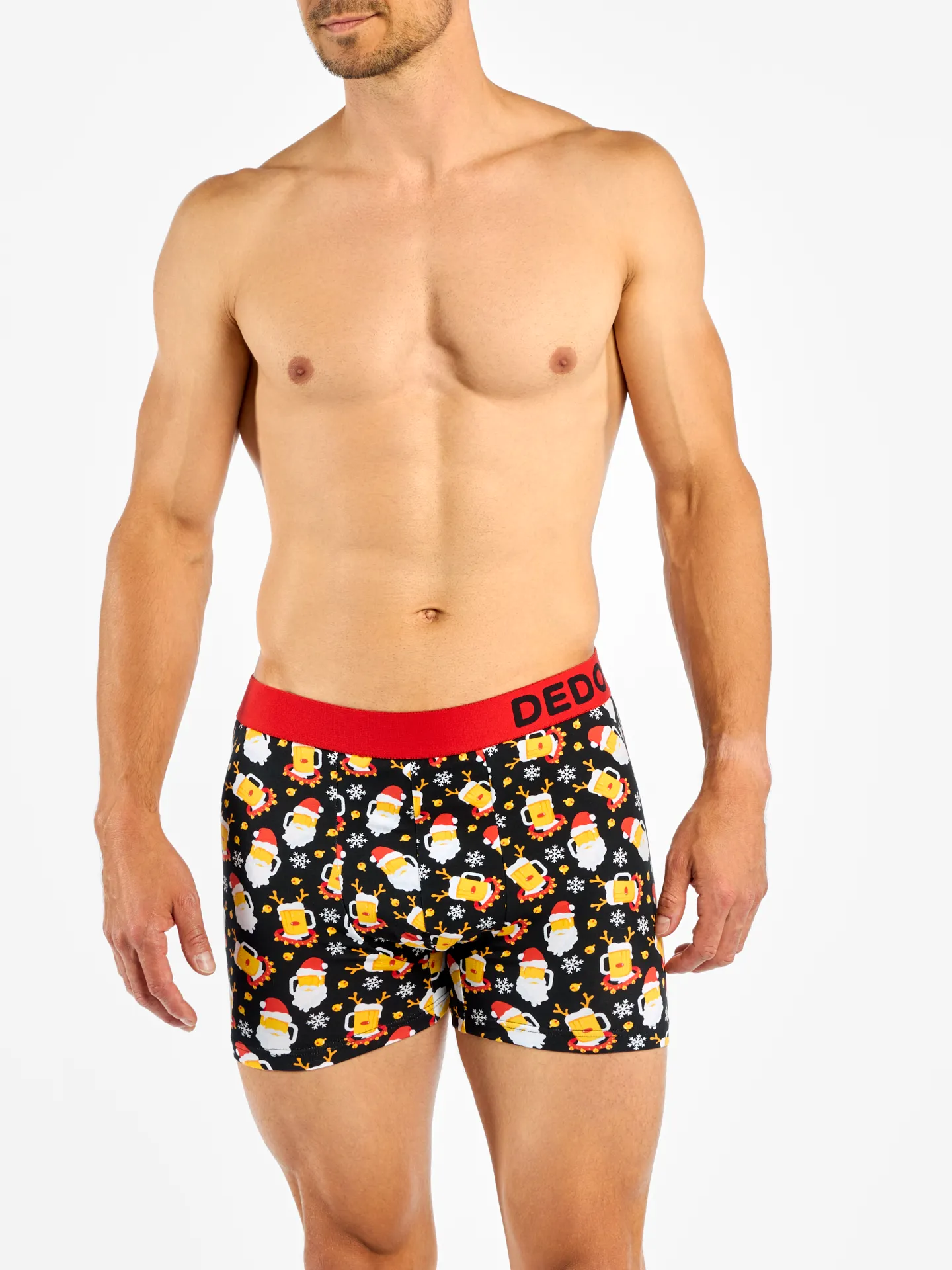 Vrolijke heren trunks Beer Santa - Image 3