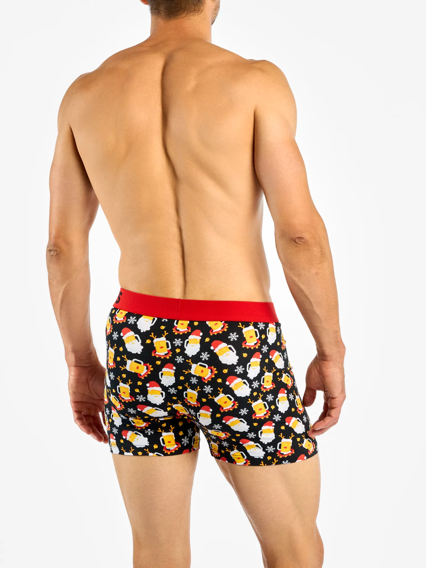 Vrolijke heren trunks Beer Santa - Image 4