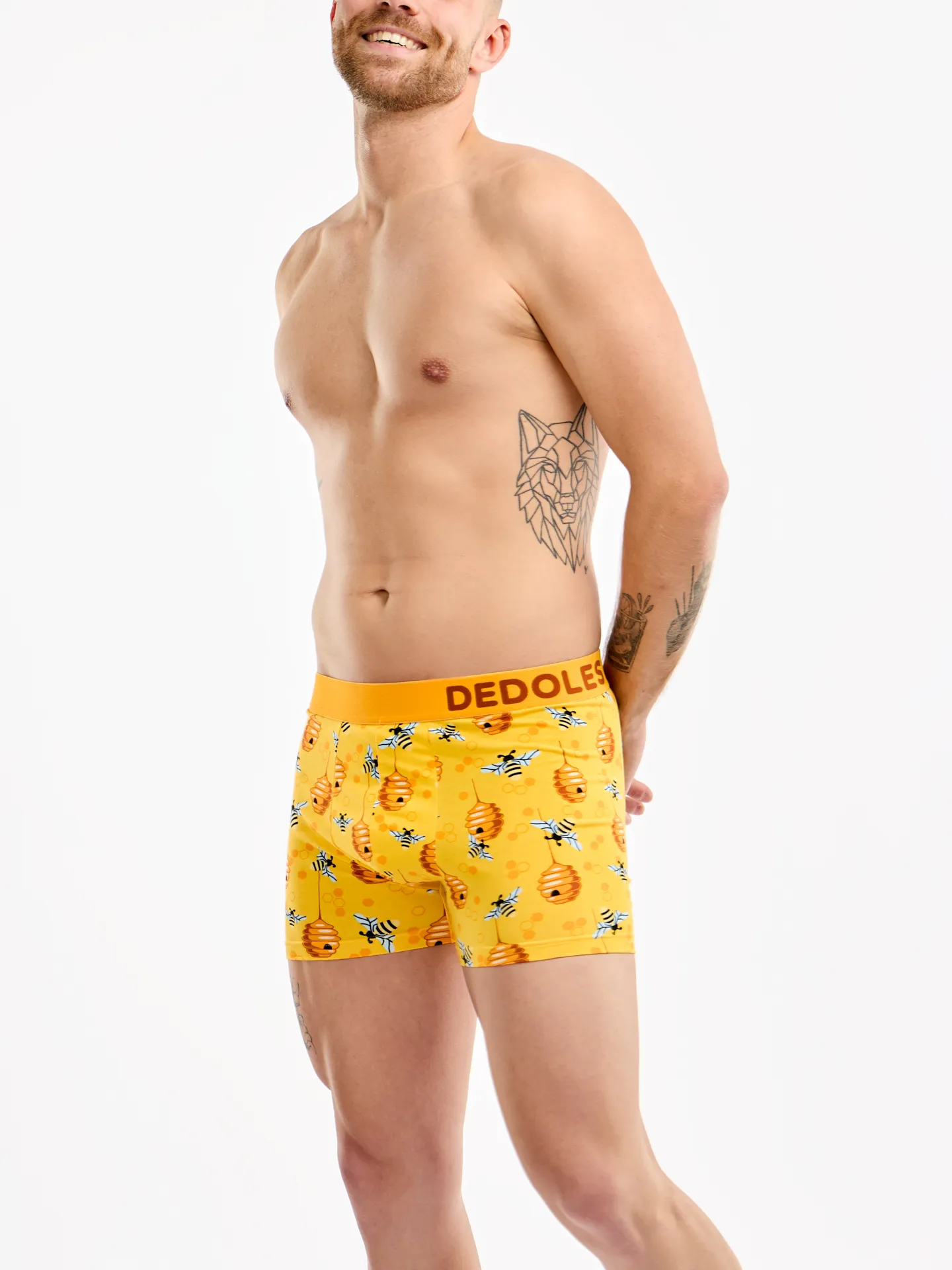 Vrolijke herentrunks Bezige bijen - Image 3