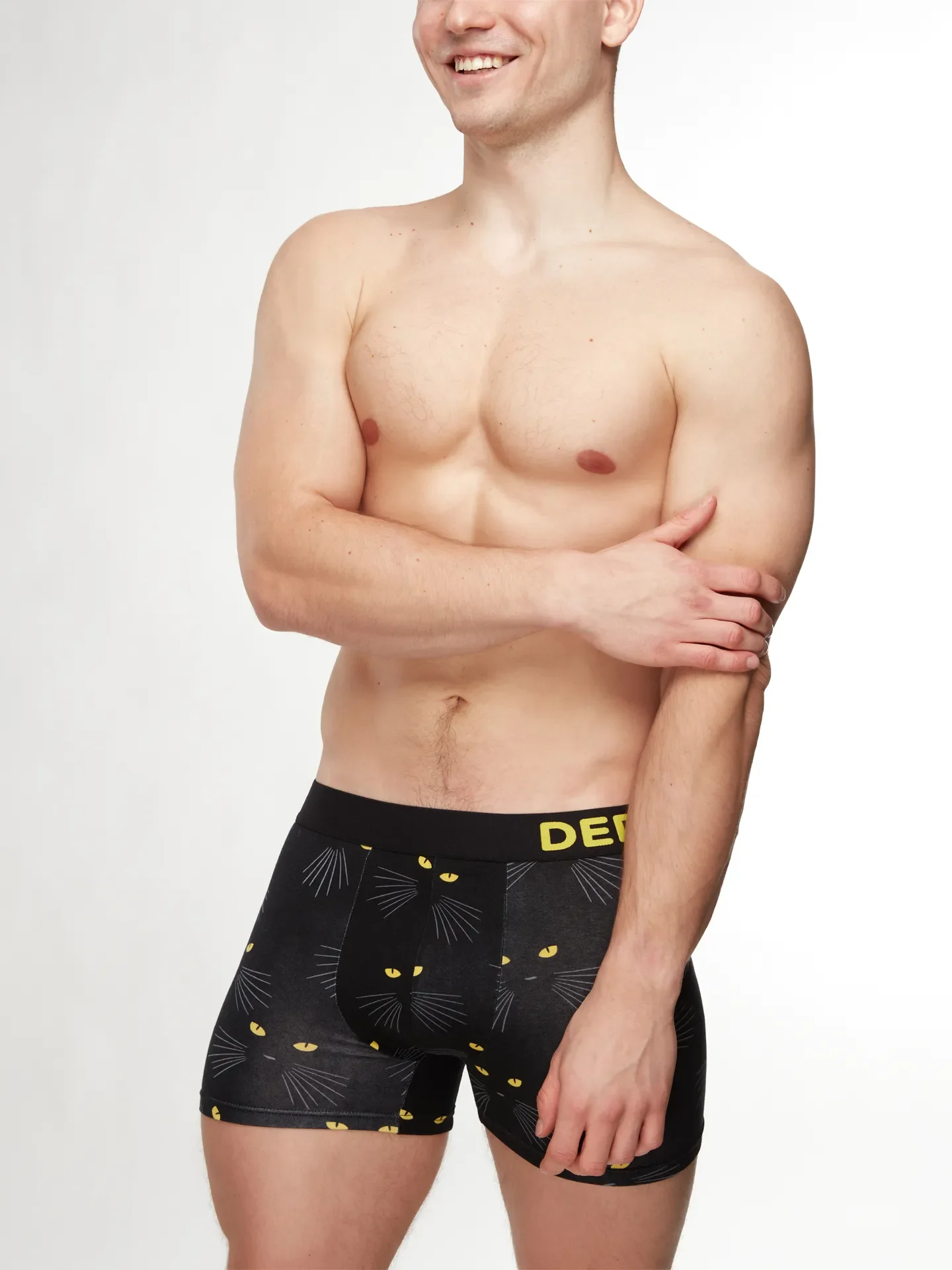 Vrolijke herentrunks Kattenogen - Image 3