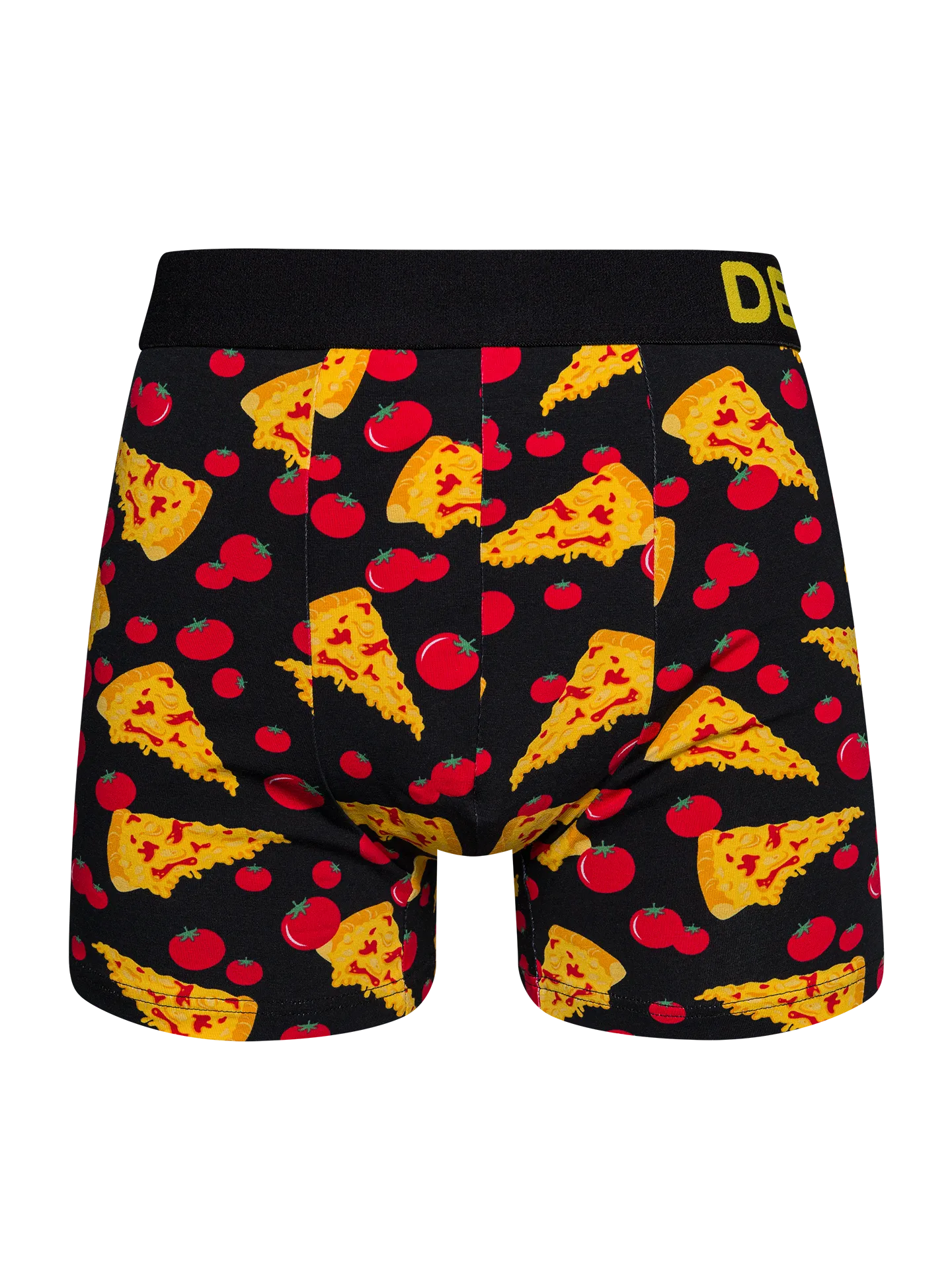 Vrolijke heren trunks Kaaspizza