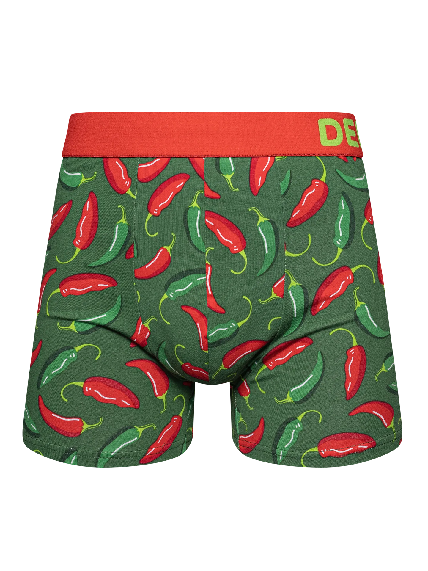 Vrolijke herentrunks Chilipepers