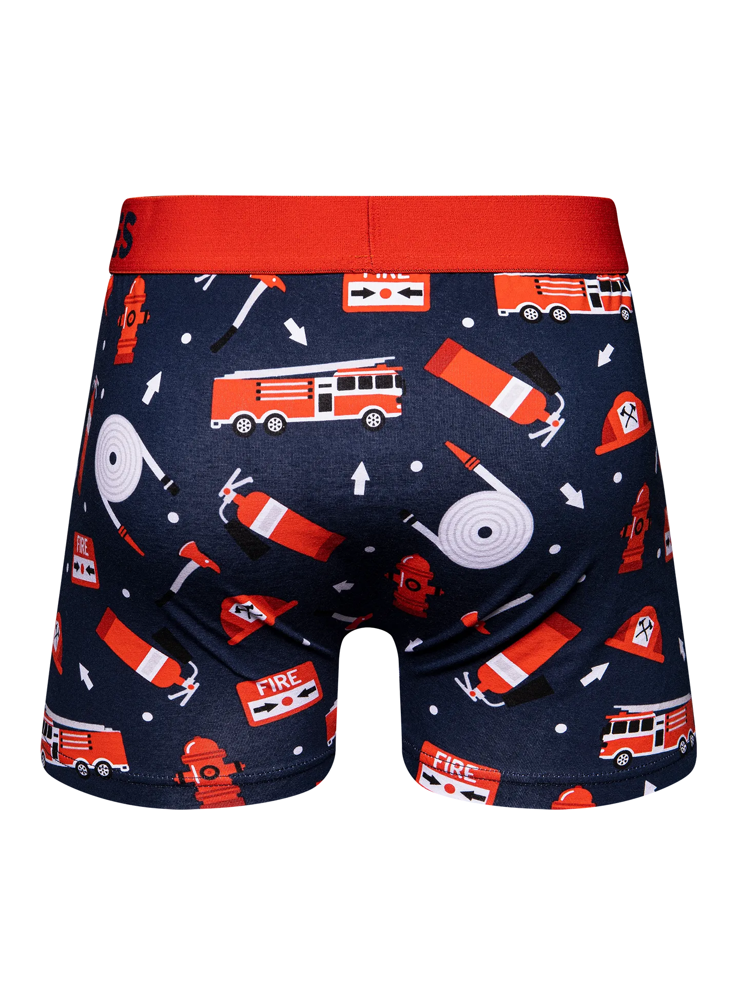 Vrolijke herentrunks Brandweerman - Image 2