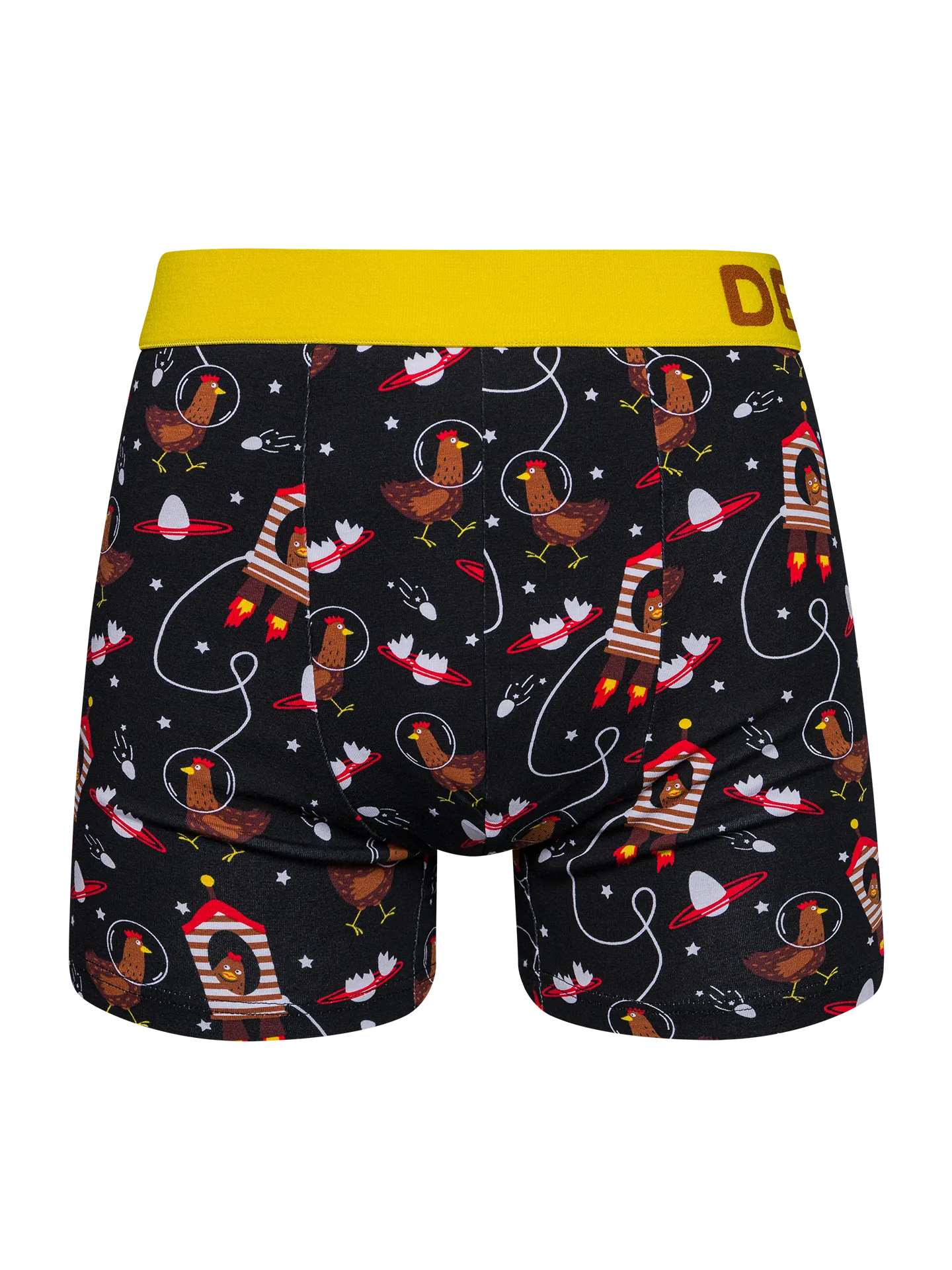 Vrolijke heren trunks Kipastronaut