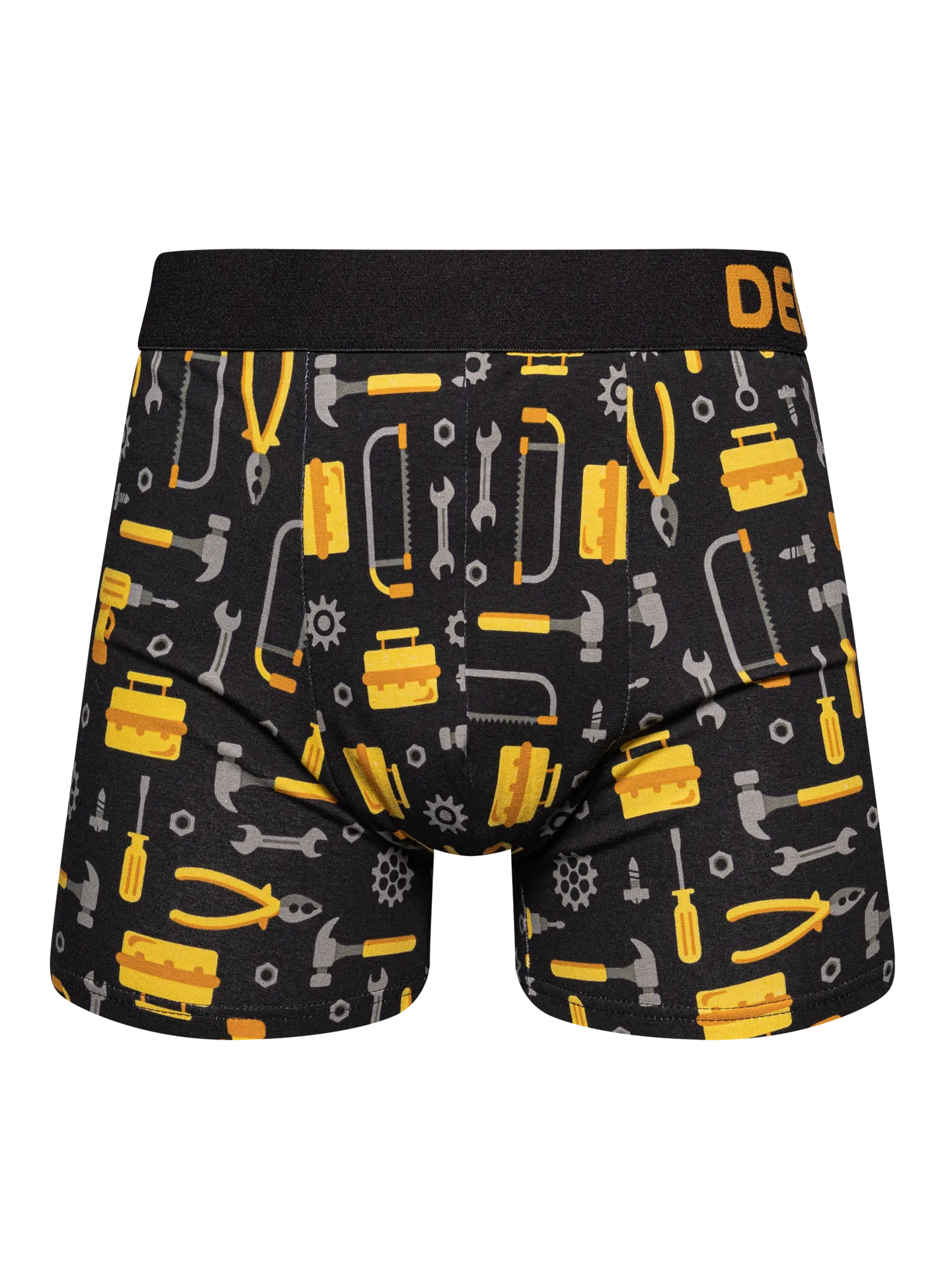 Vrolijke herentrunks Monteur