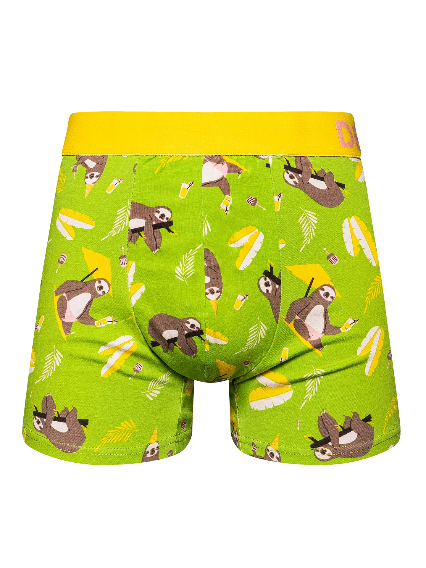Vrolijke herentrunks Party luiaard
