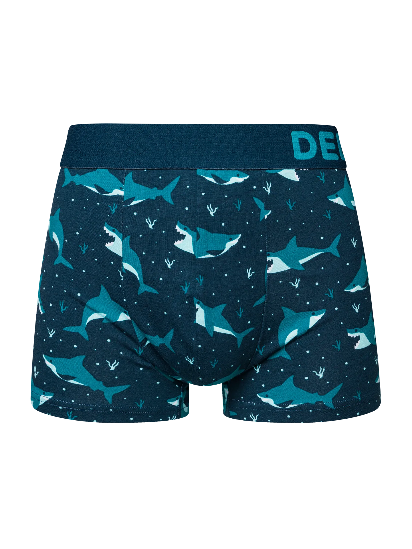 Korte herentrunks Blauwe haai