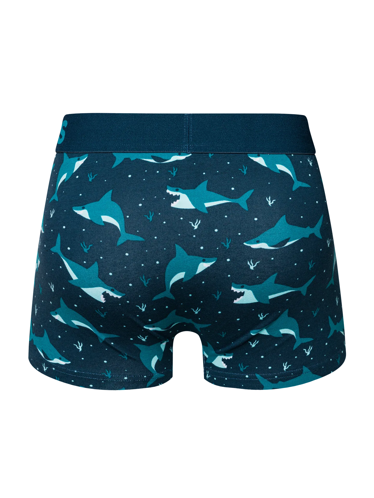 Korte herentrunks Blauwe haai - Image 2