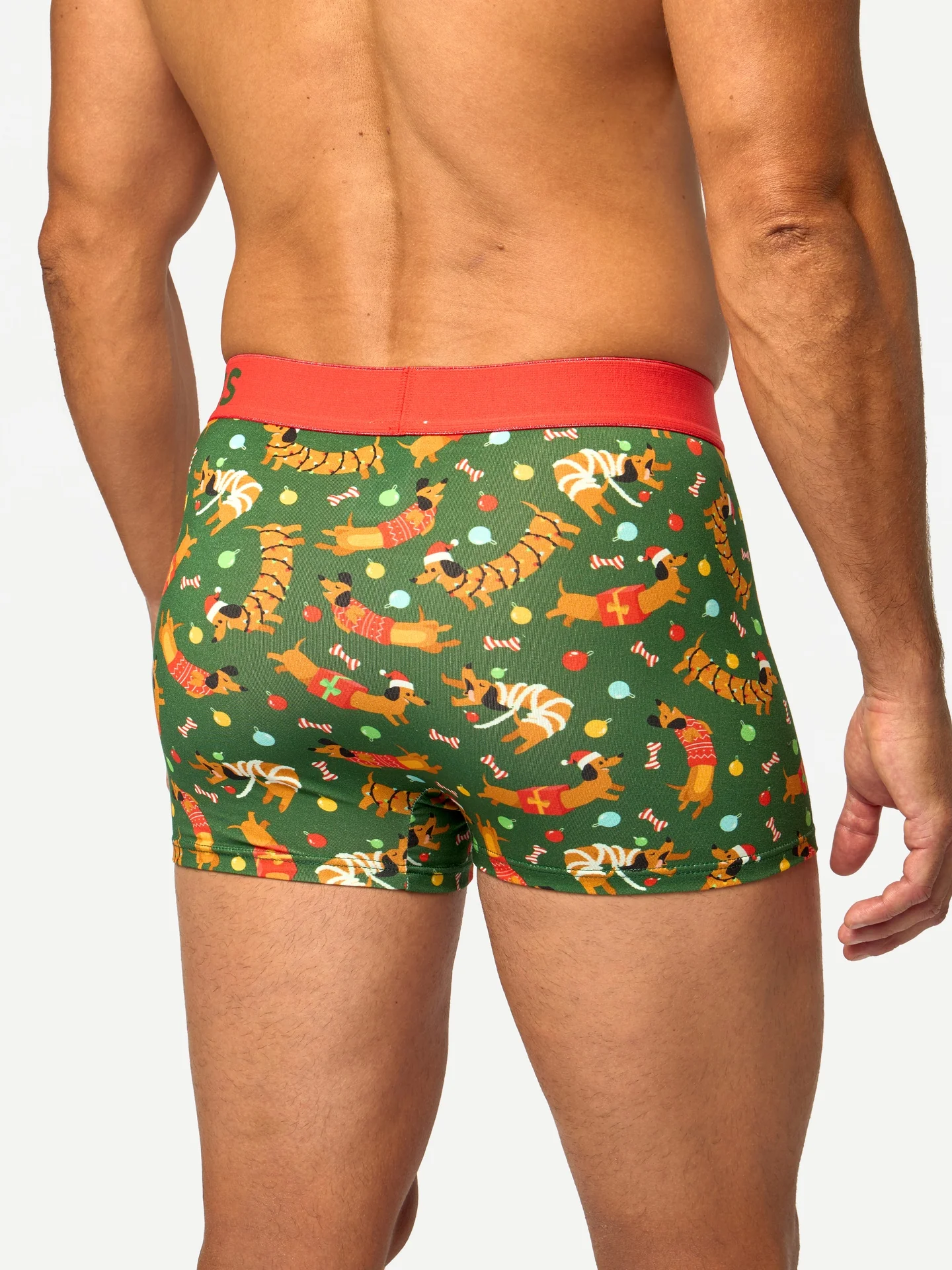 Korte herentrunks Teckel en cadeaus - Image 3