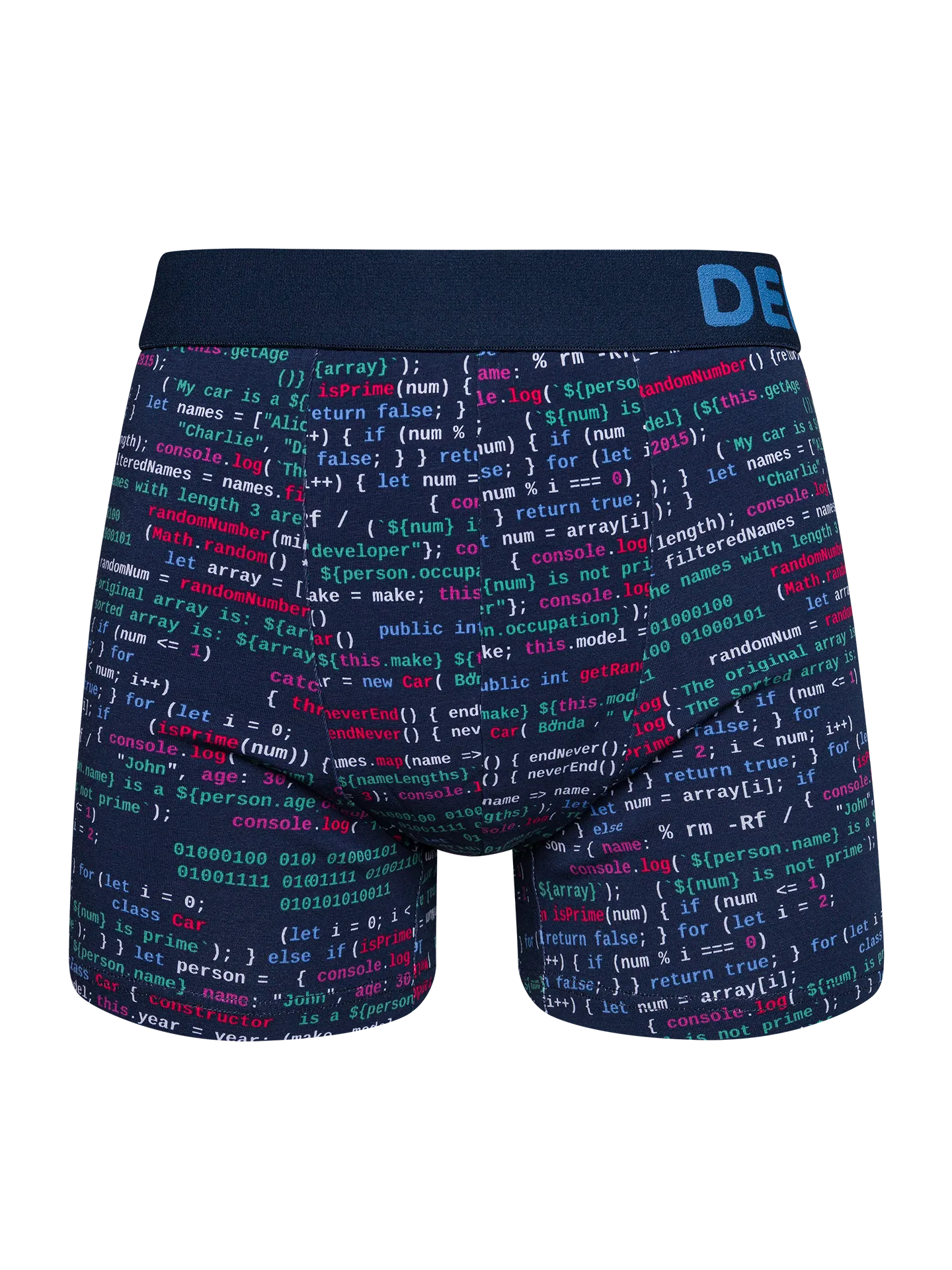 Vrolijke heren trunks Webontwikkelaar