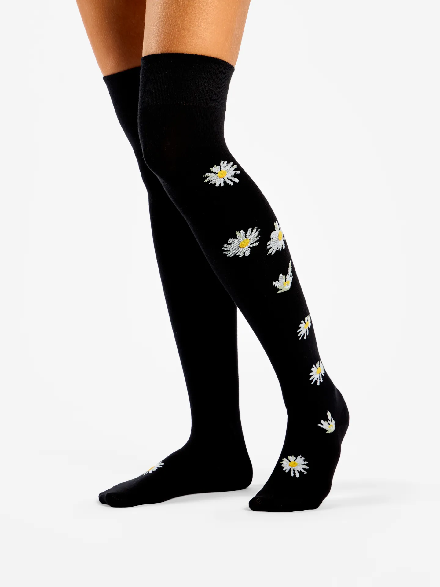 Vrolijke overknees Madeliefjes bij nacht - Image 2