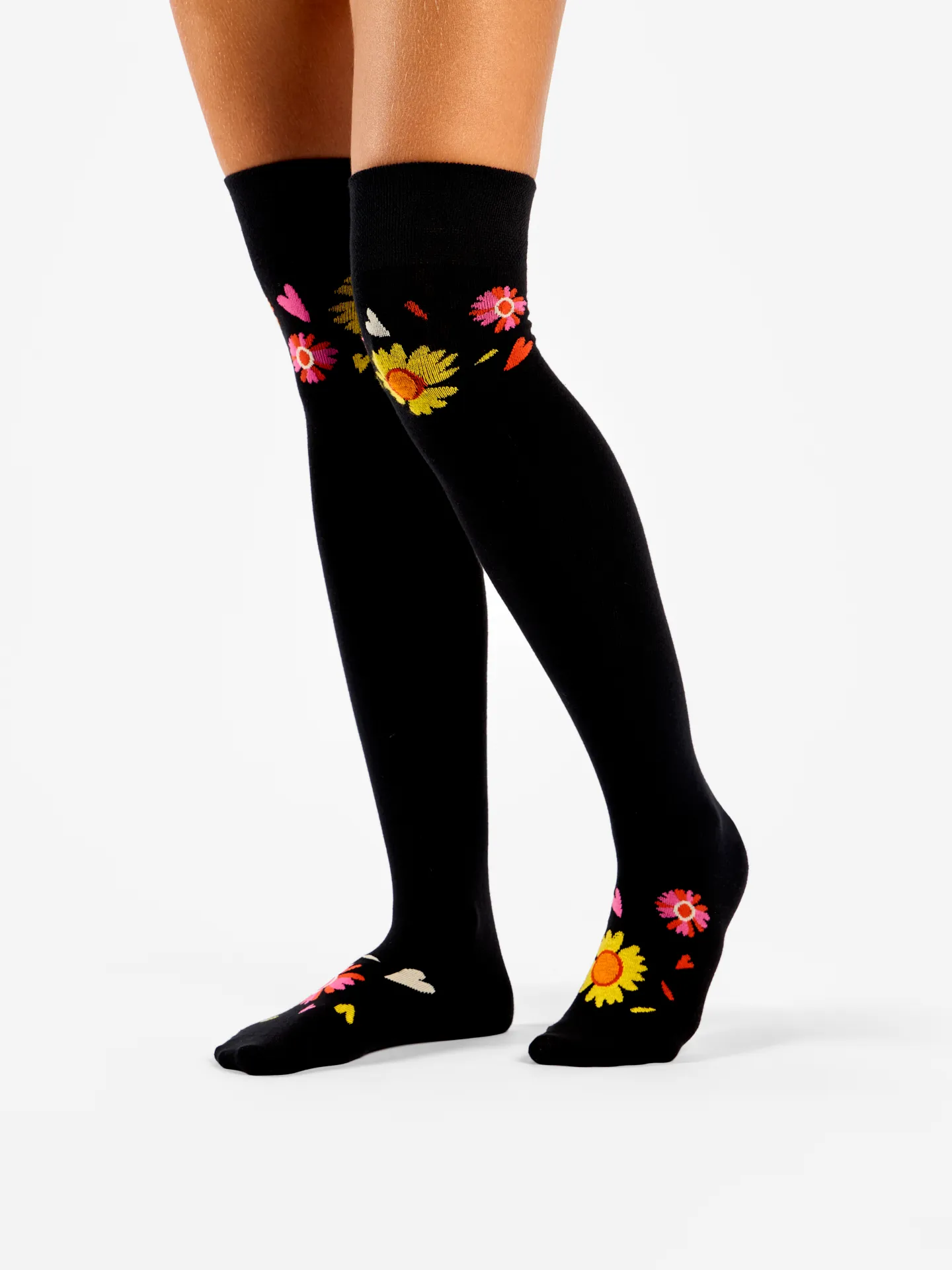 Vrolijke overknees Loves me, loves me not - Image 2
