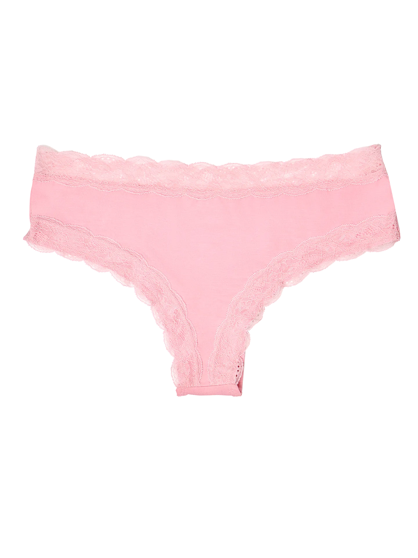 Kanten damesslip Roze koraal - Image 2