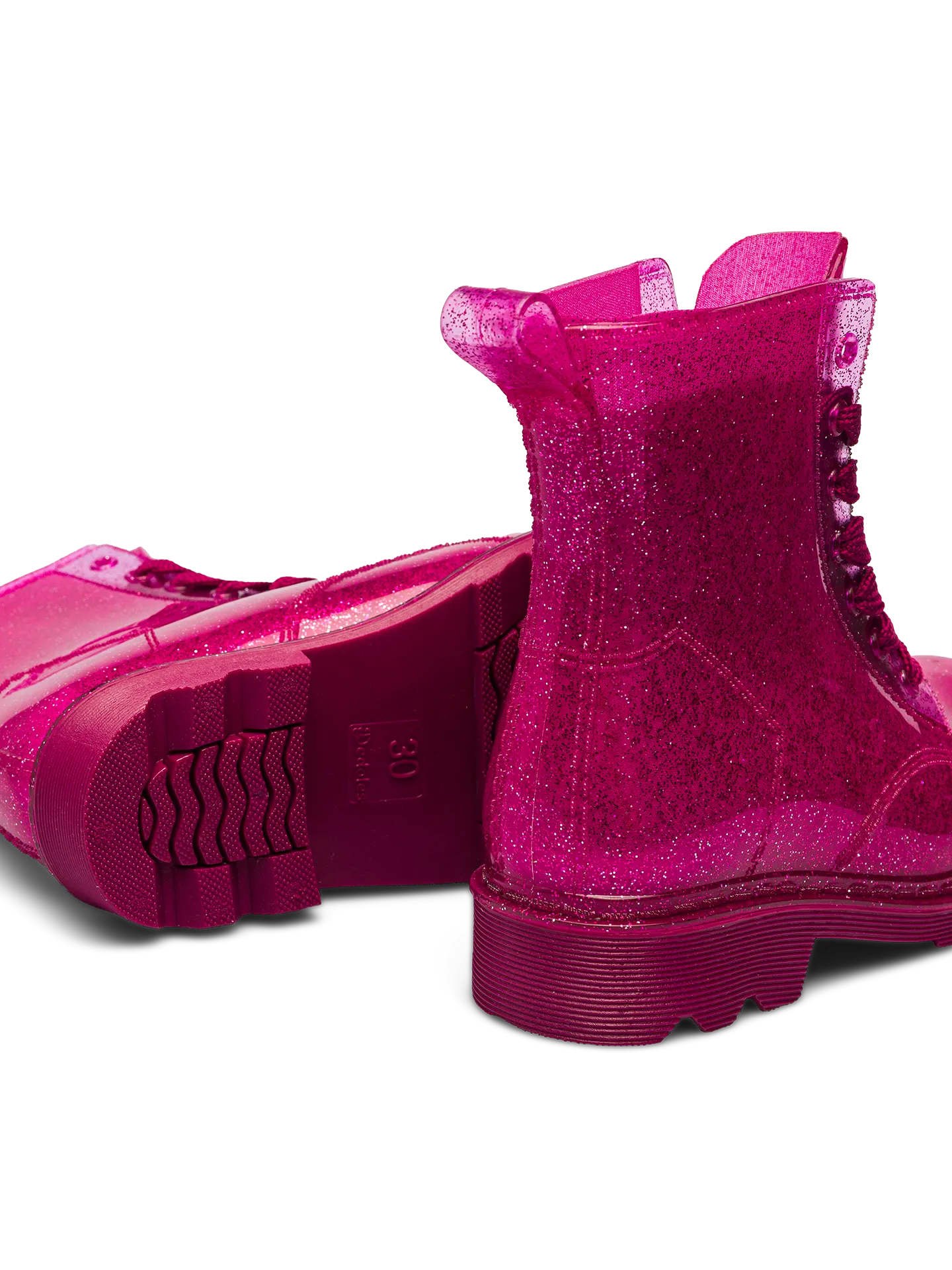 Regenlaarzen voor kinderen Roze glitter - Image 3