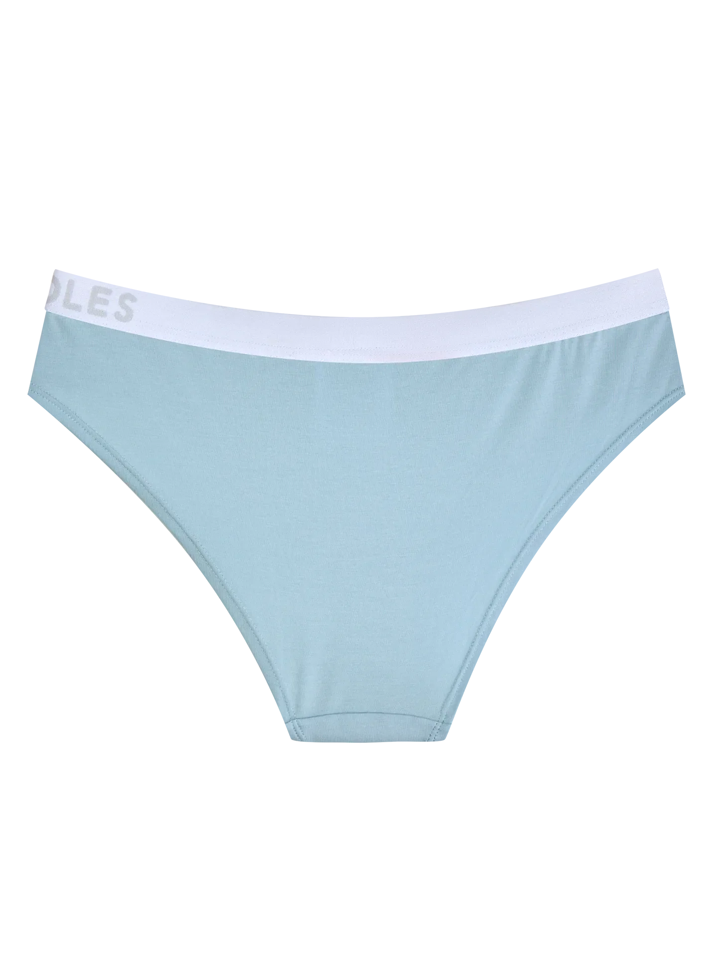 Poederblauwe modal damesslip - Image 2
