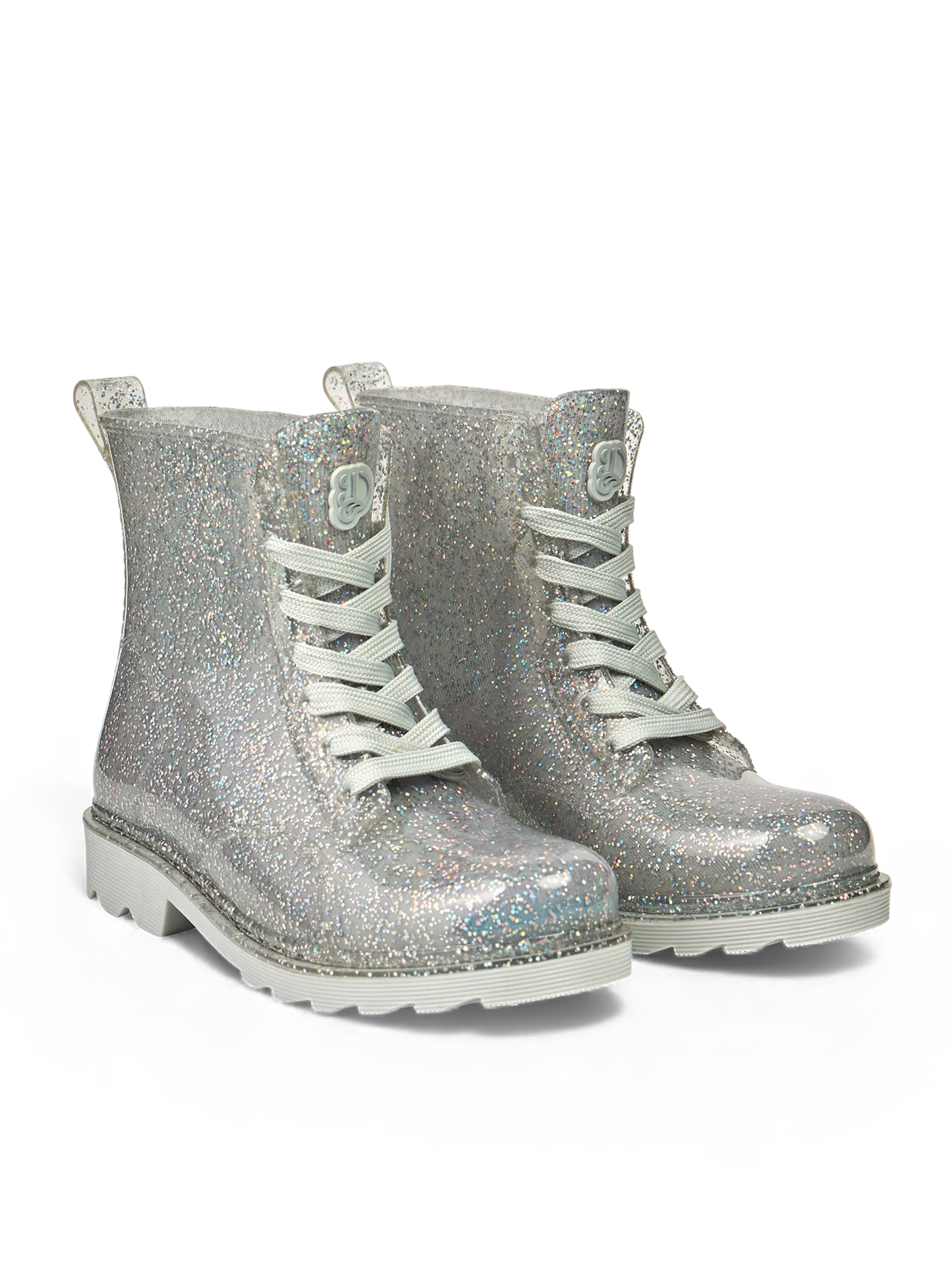 Geurende regenboog glitter regenlaarzen voor kinderen