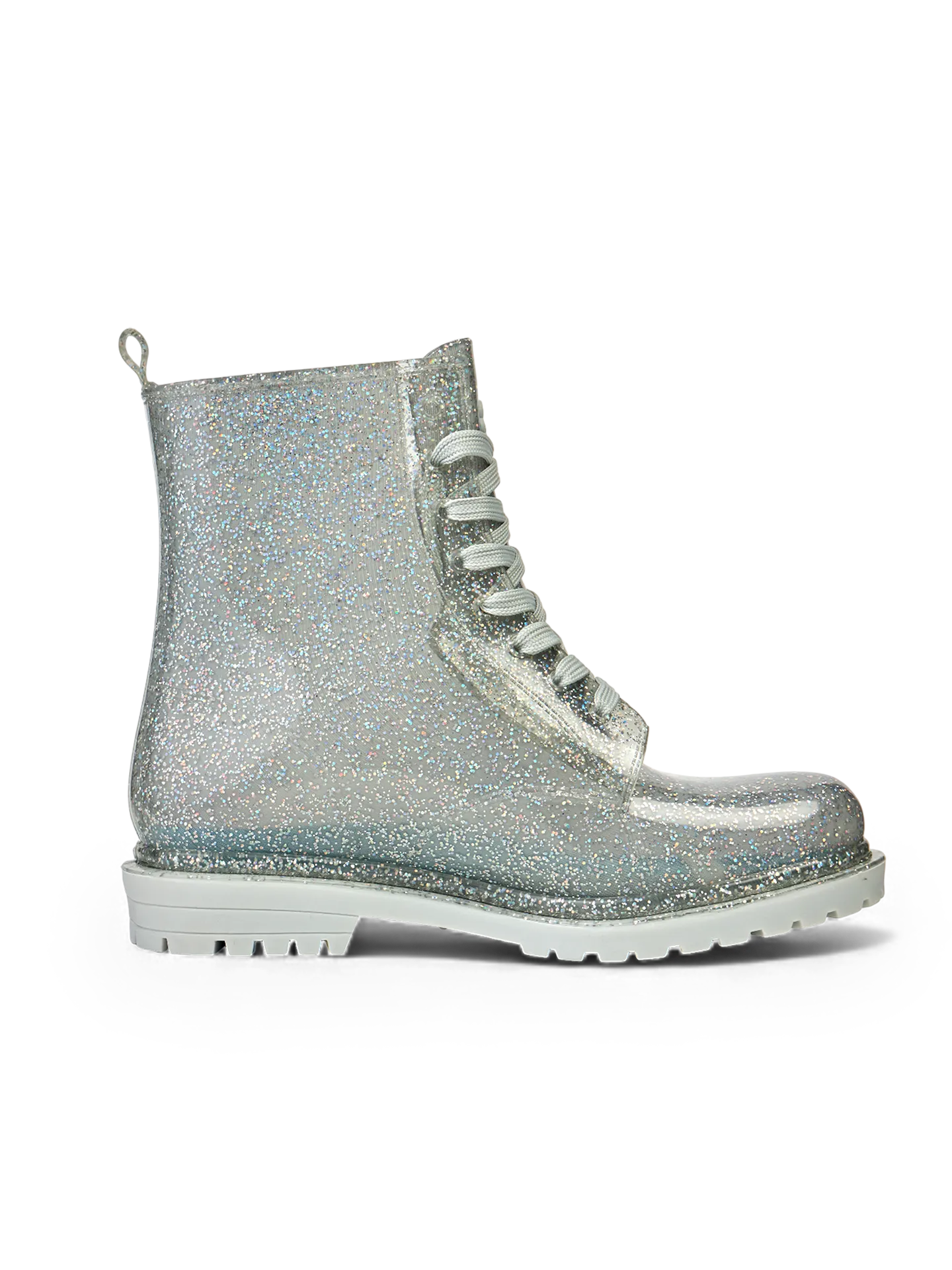 Geurende regenboog glitter regenlaarzen voor dames - Image 2
