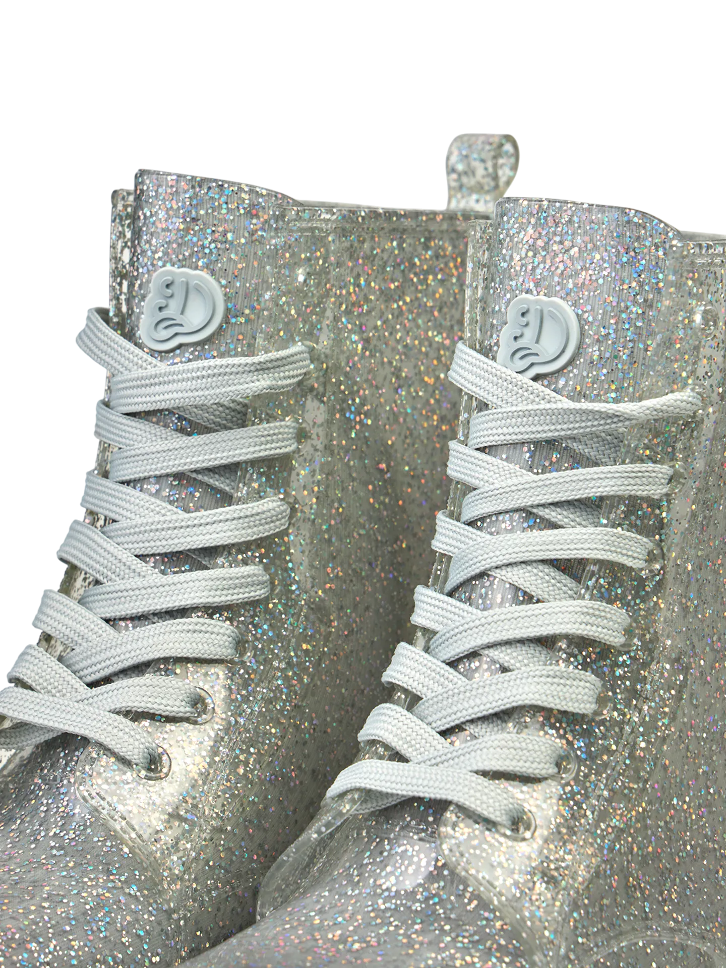 Geurende regenboog glitter regenlaarzen voor dames - Image 4